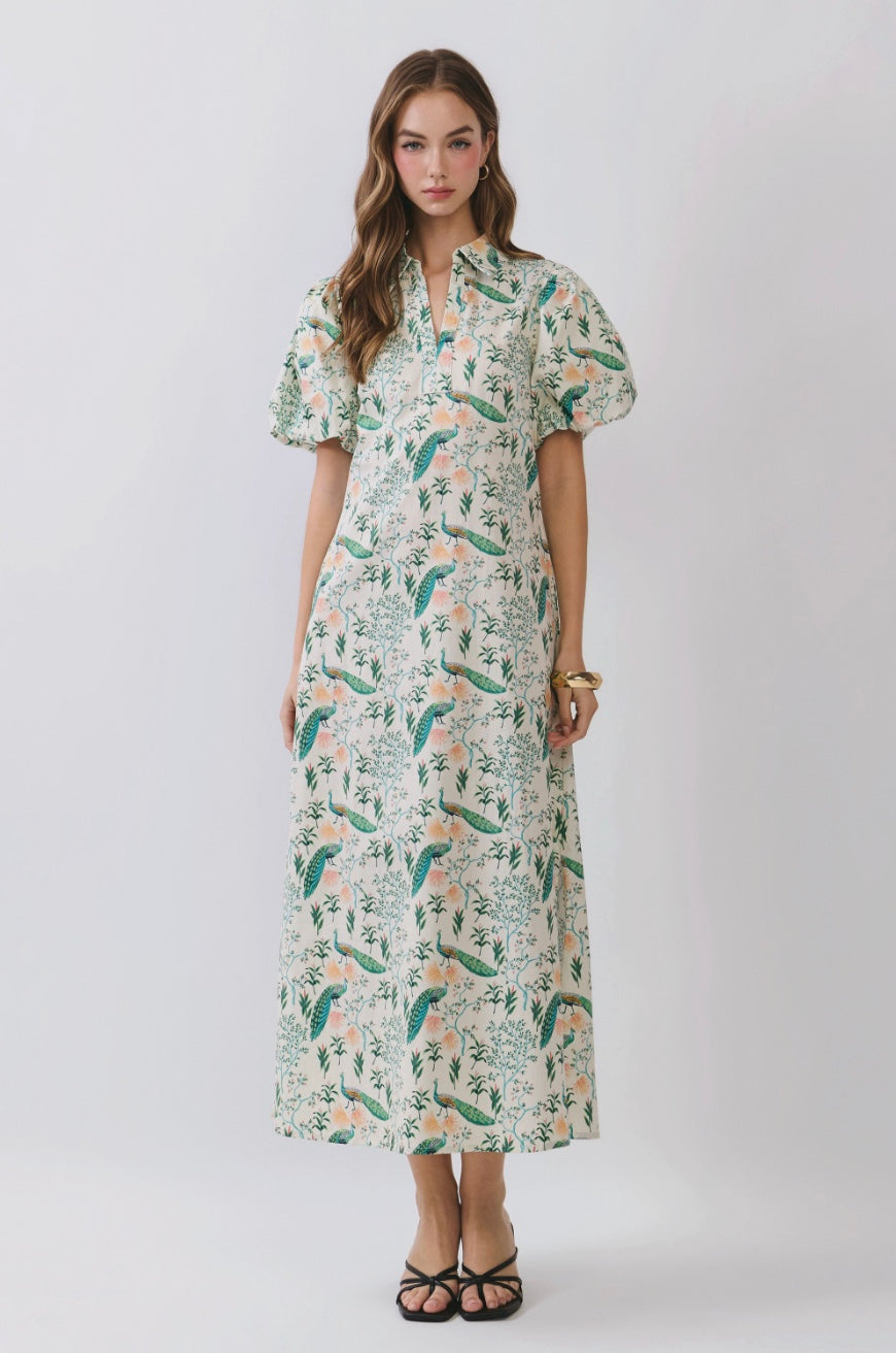 Penny Peacock Dress