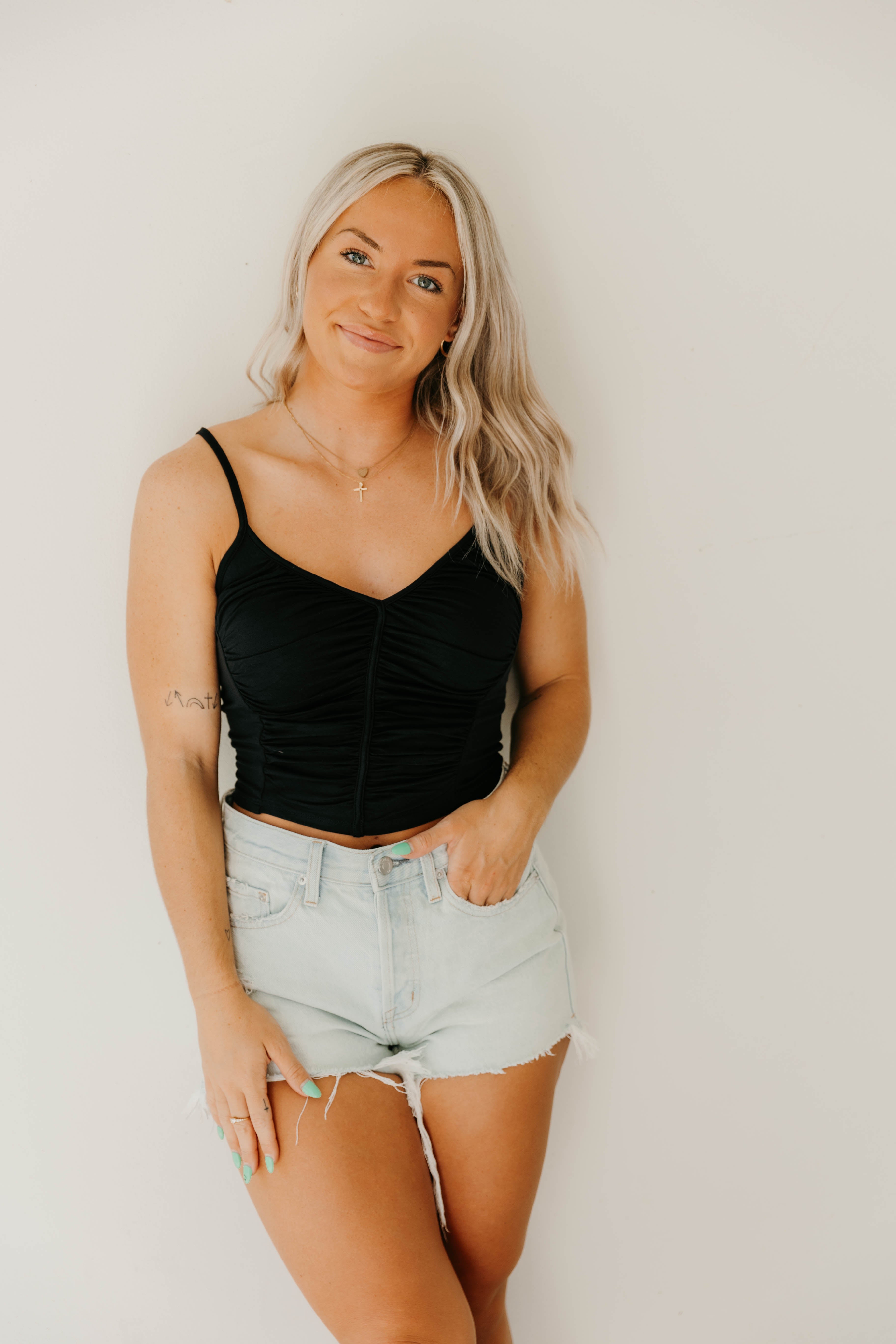 Z Supply Nora Ruched Tank