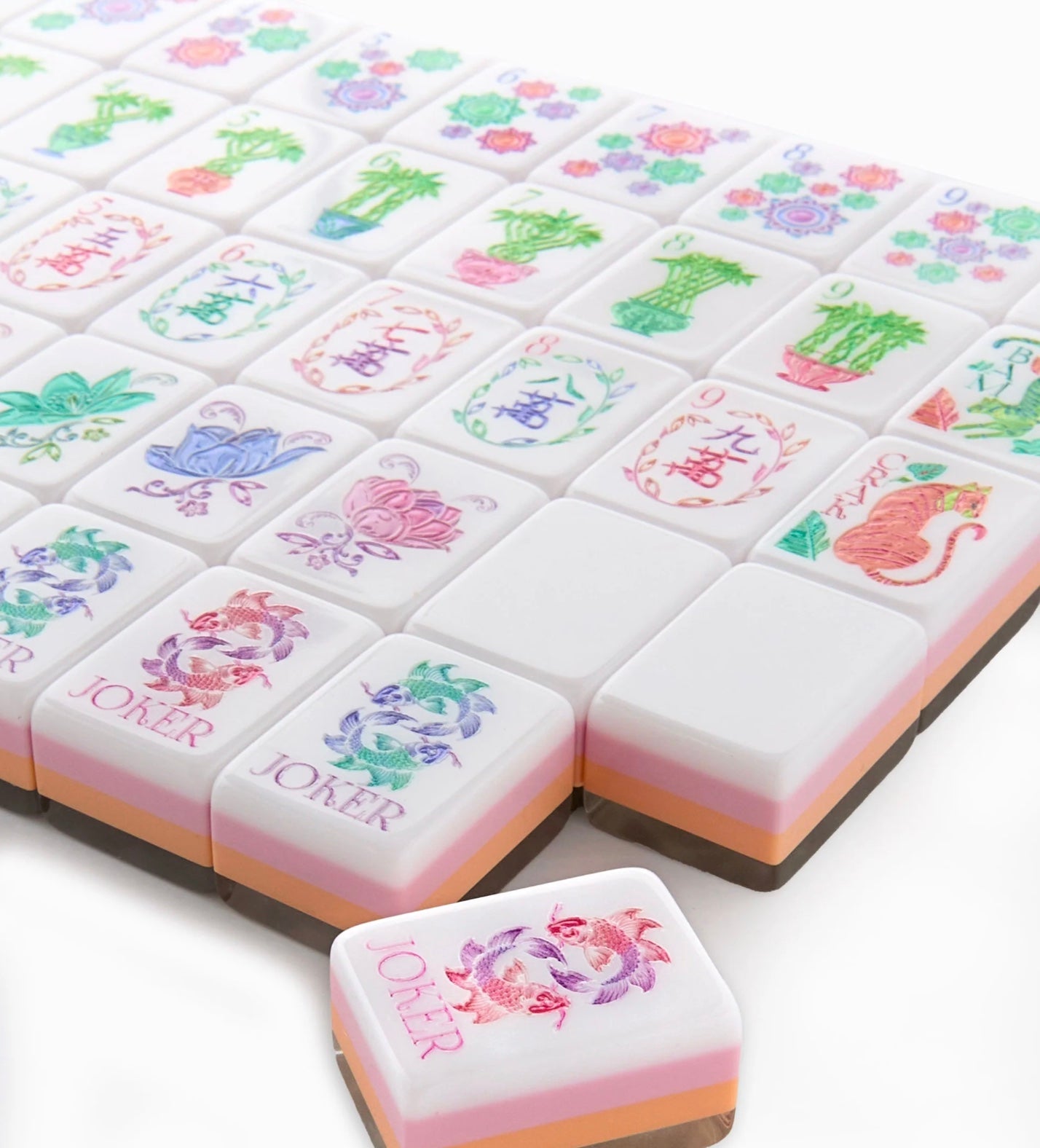 Pearlescent Mahjong Tiles
