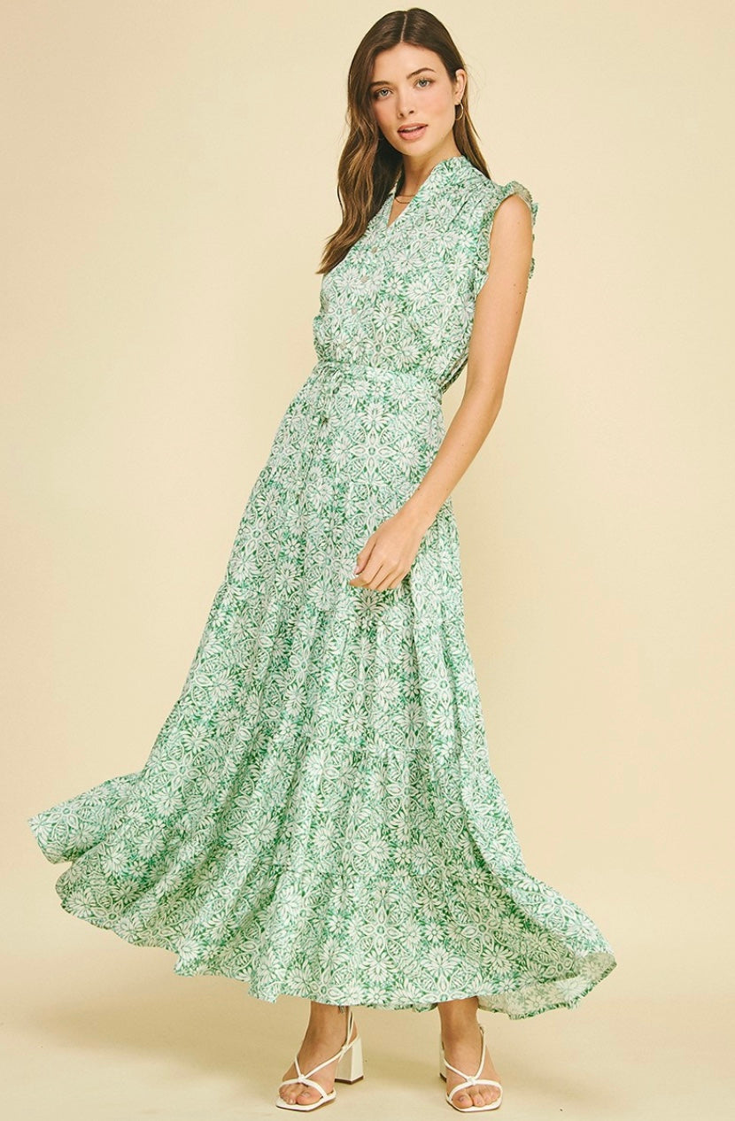 Willow Mint Maxi Dress