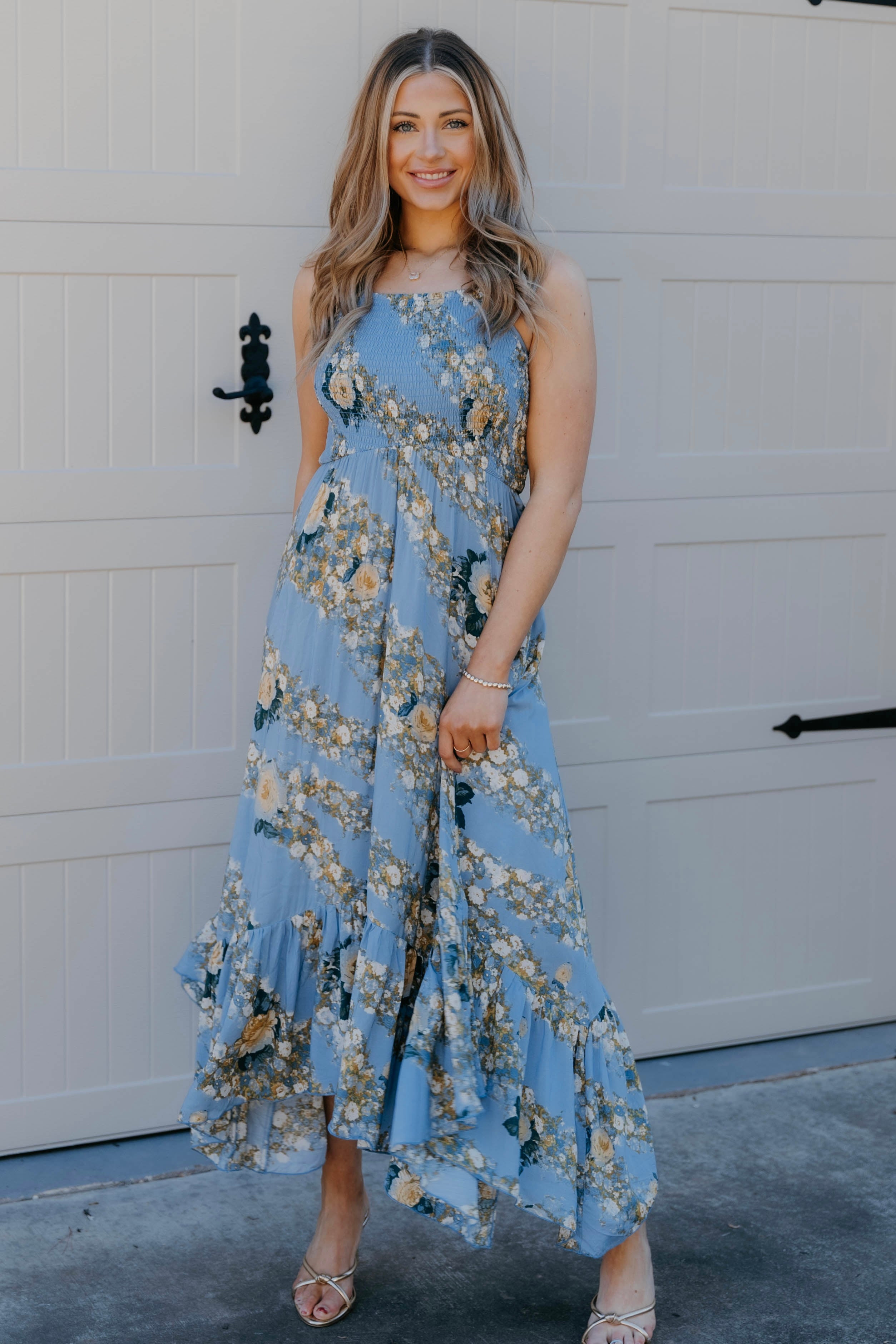 Free People Heat Wave Printed Maxi