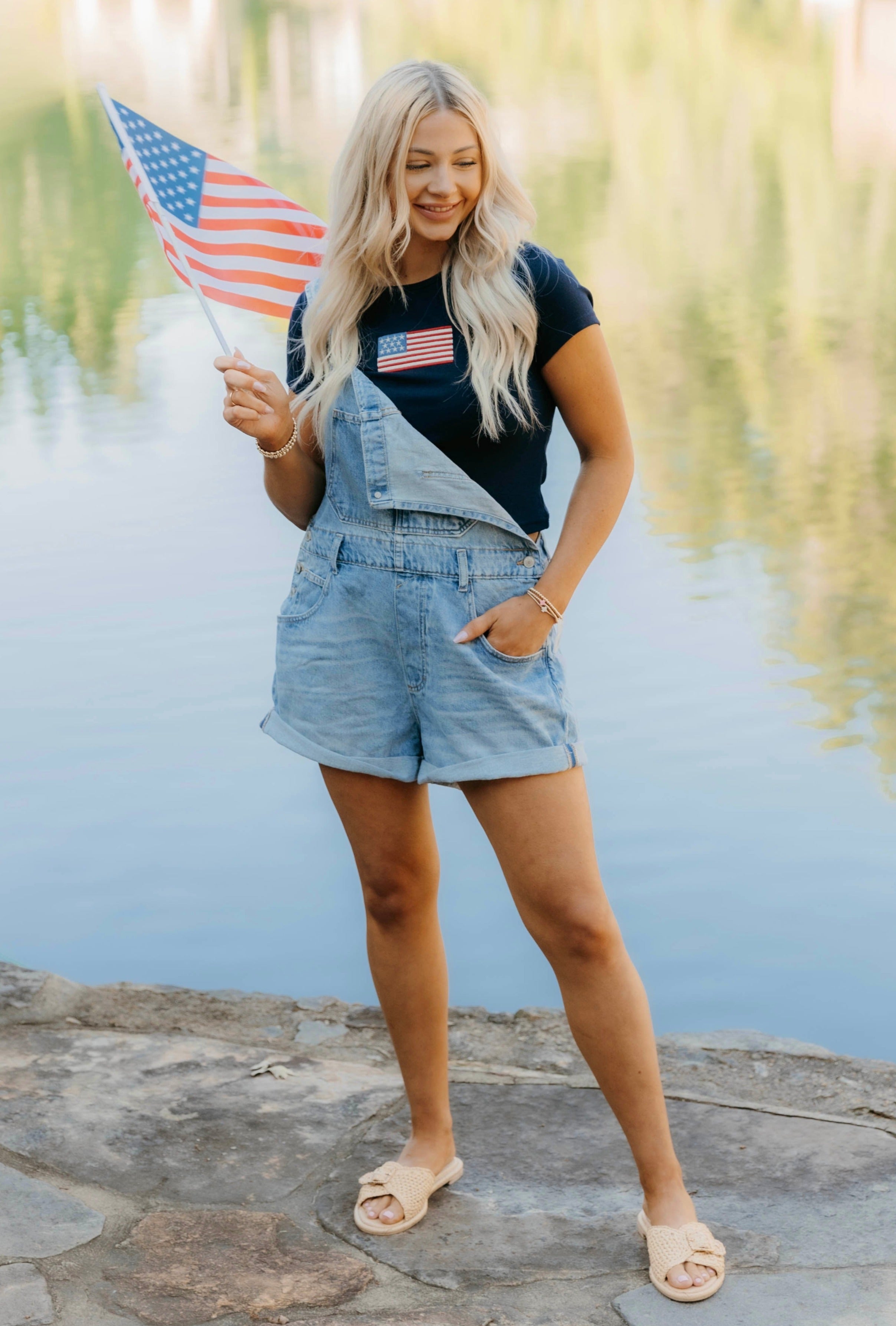 Free People Ziggy Shortalls - Follow Your Heart