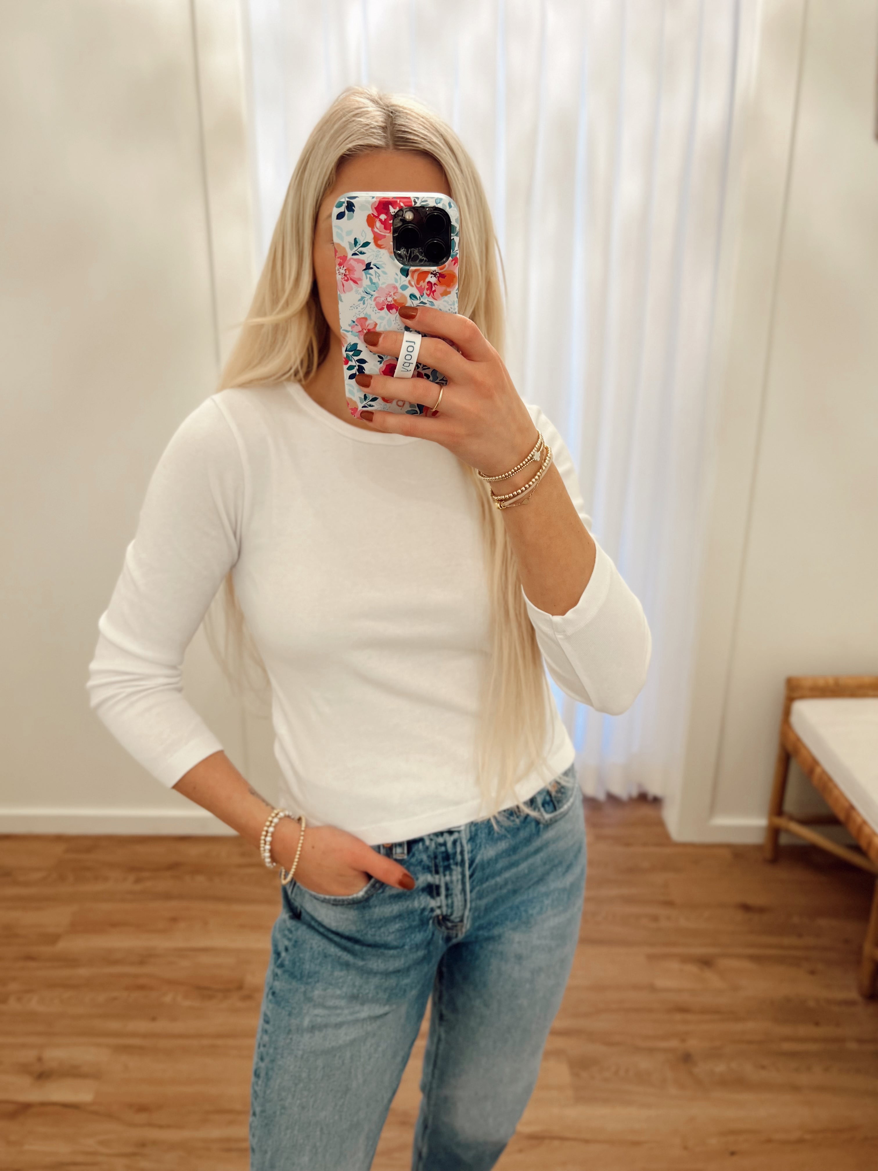 Michael Stars Emma Cropped Tee - Final Sale 30% off in cart