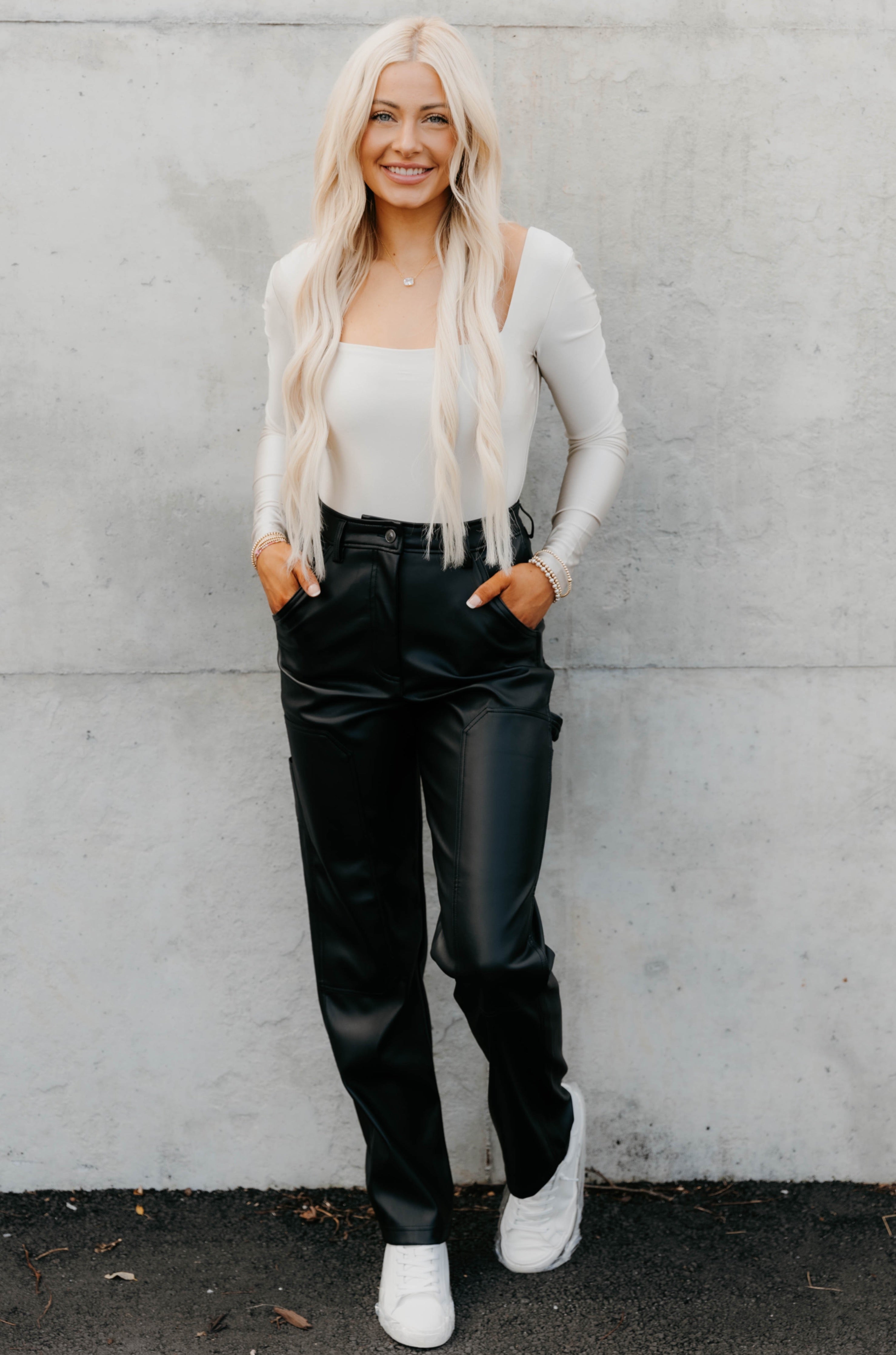 Carmine Vegan Leather Pant - Final Sale 50% off in cart