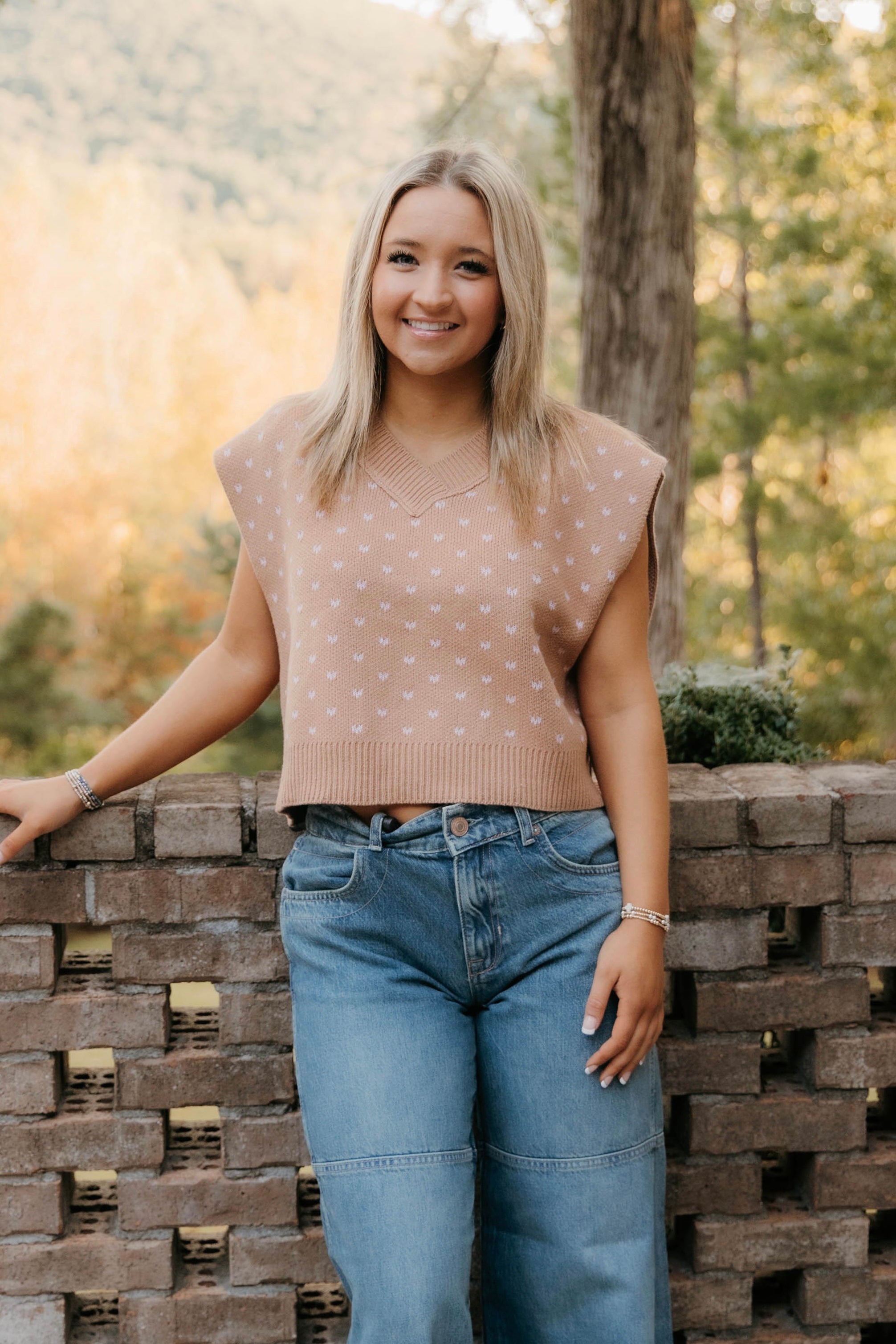 Free People Pattern Easy Street Vest