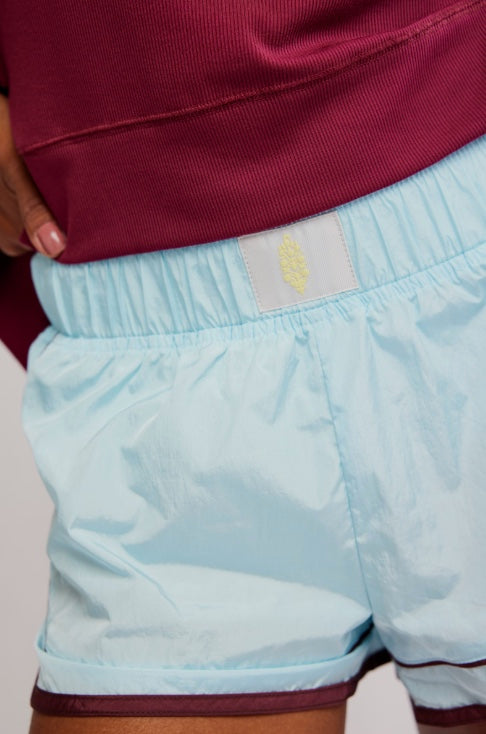 Free People Movement Varsity Blues Shorts
