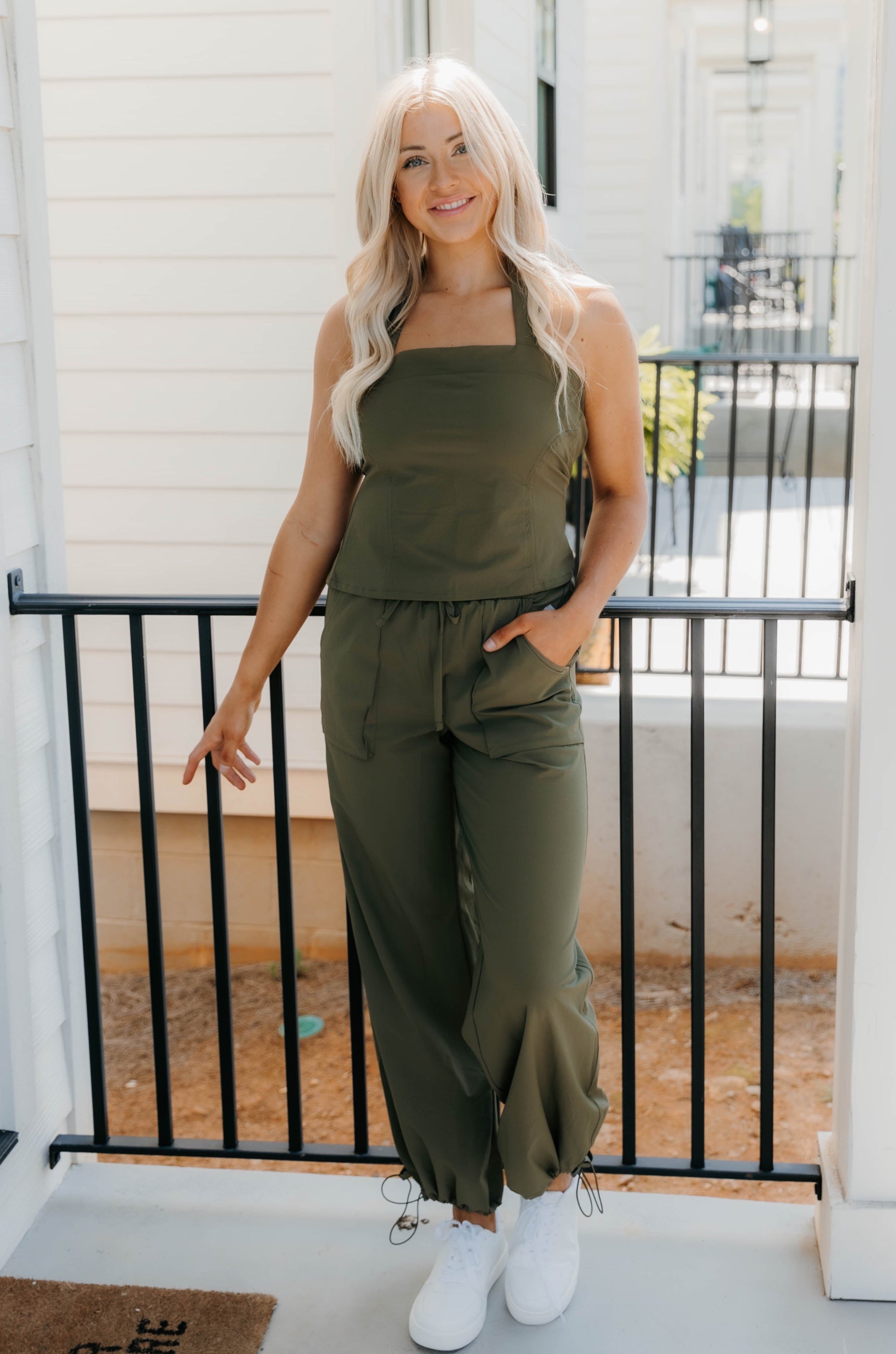Avah Adjustable Halter Top - Final Sale 40% off in cart