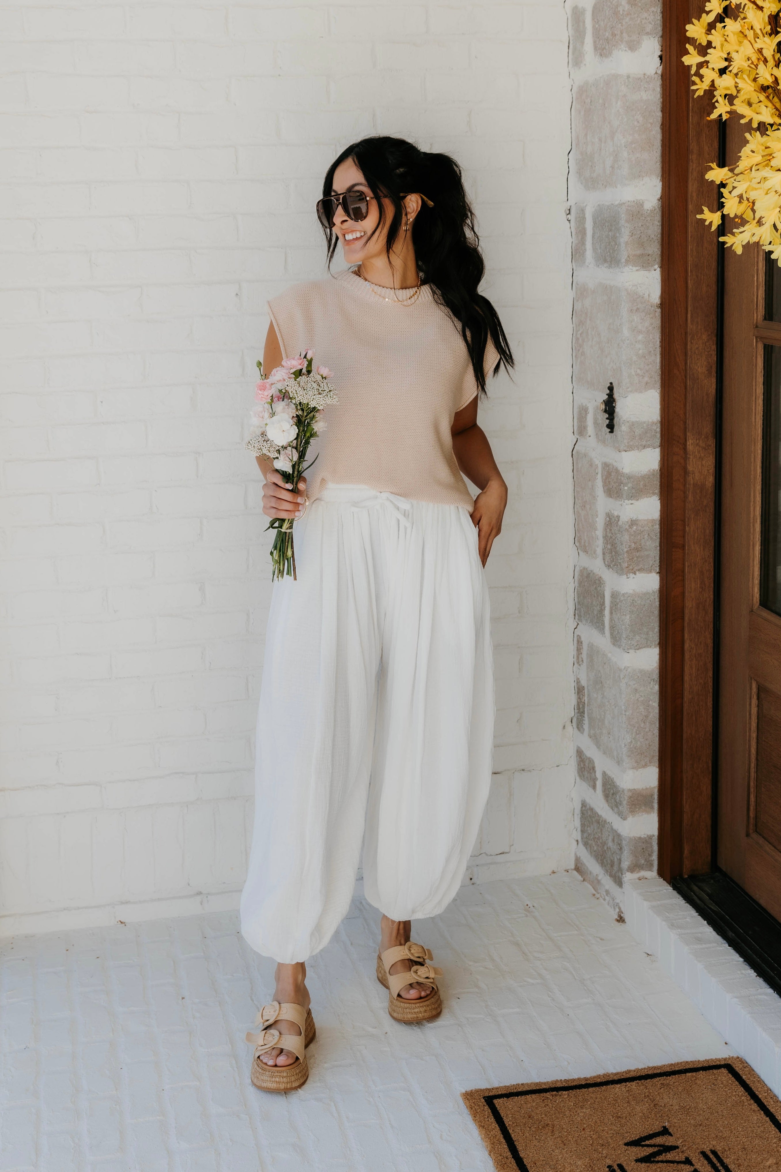 Jessie Boxy Knit Sweater Top - Final Sale 25% off in cart