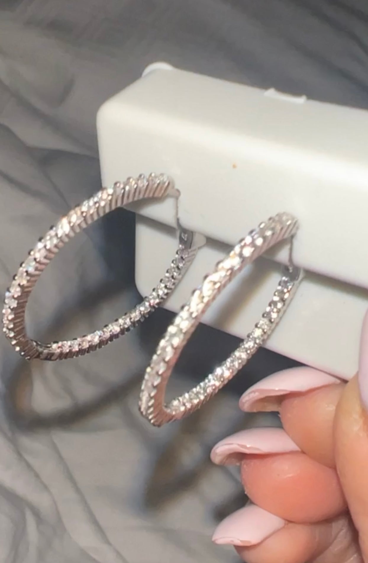 The First Wife Sterling Silver Hoops