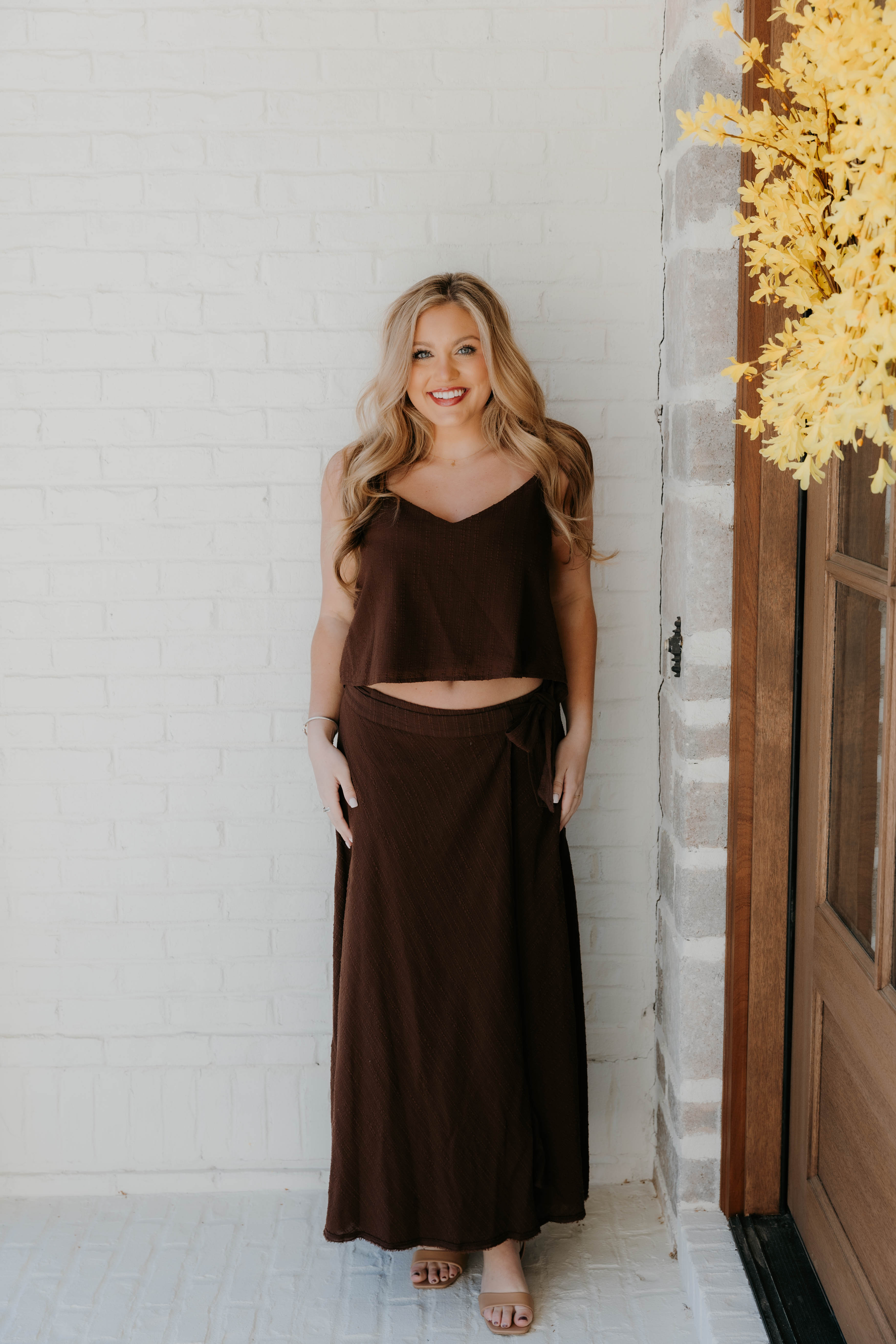 Z Supply Salerno Wrap Midi Skirt