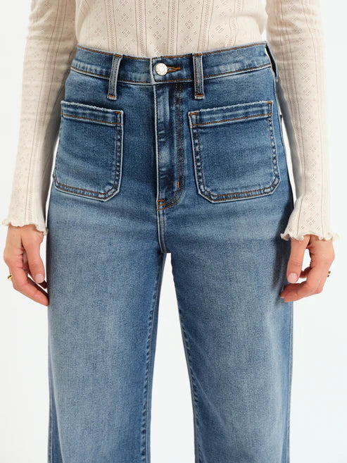 Daze Far Out High Rise Wide Leg - Vintage City