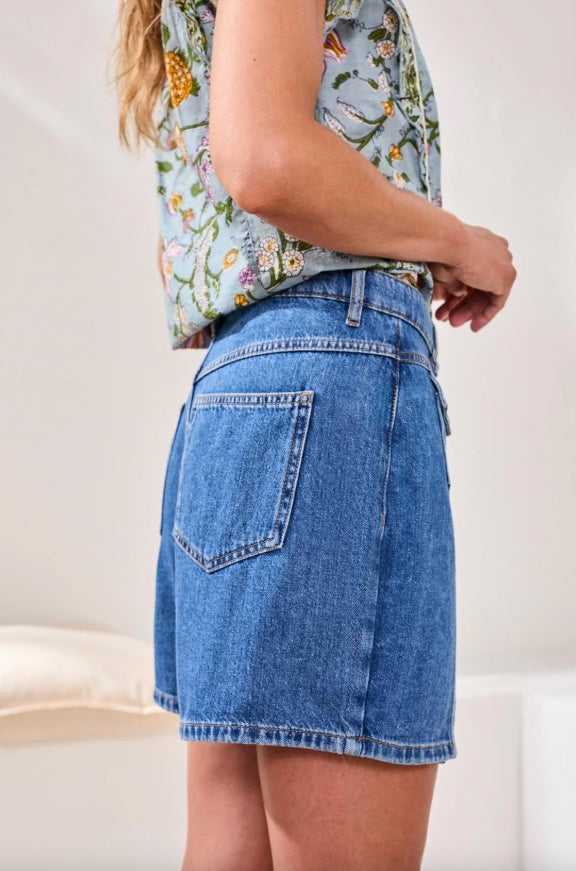 Tribal Audrey Button Down Skirt