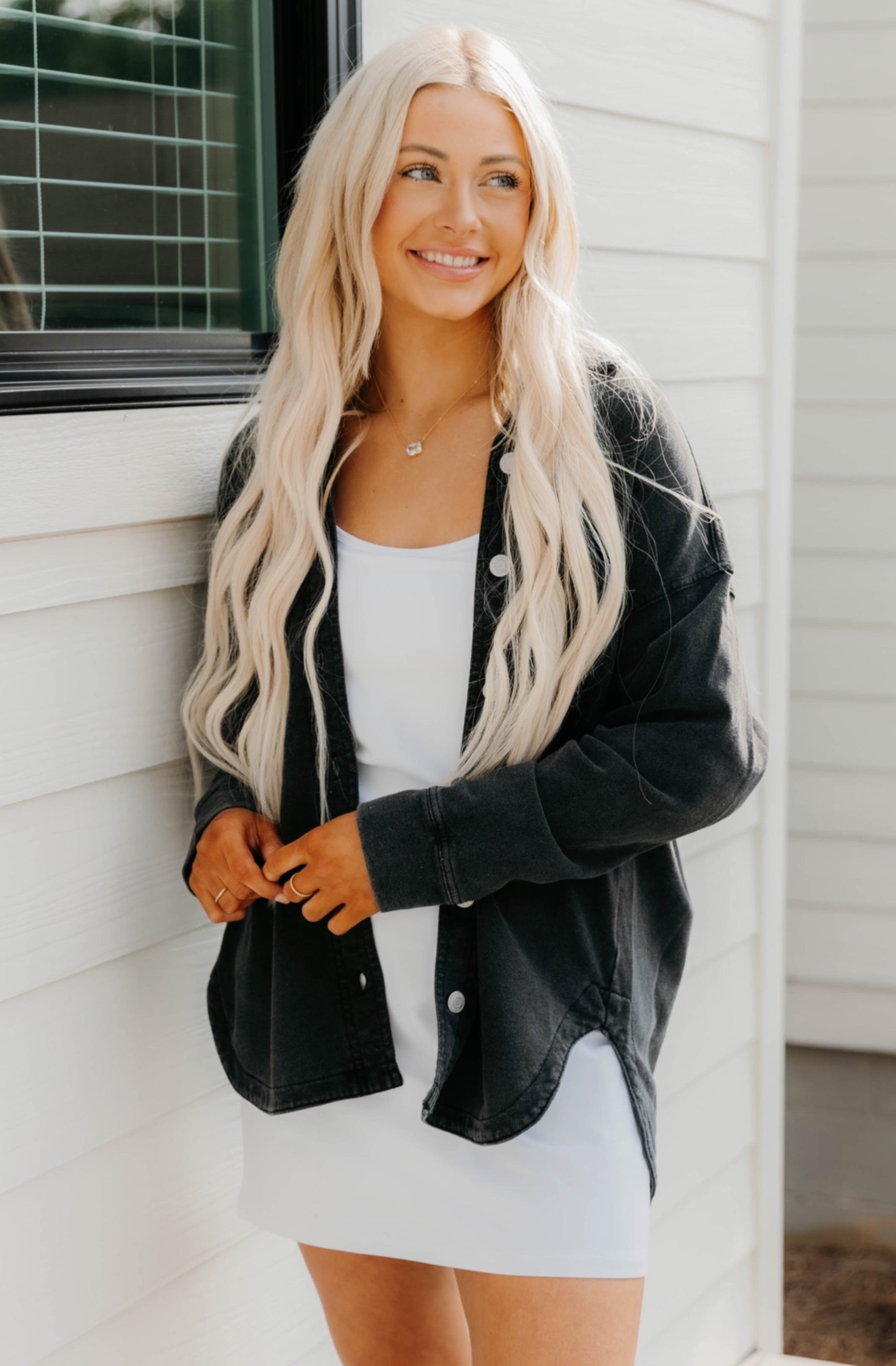 Z Supply All Day Knit Denim Jacket