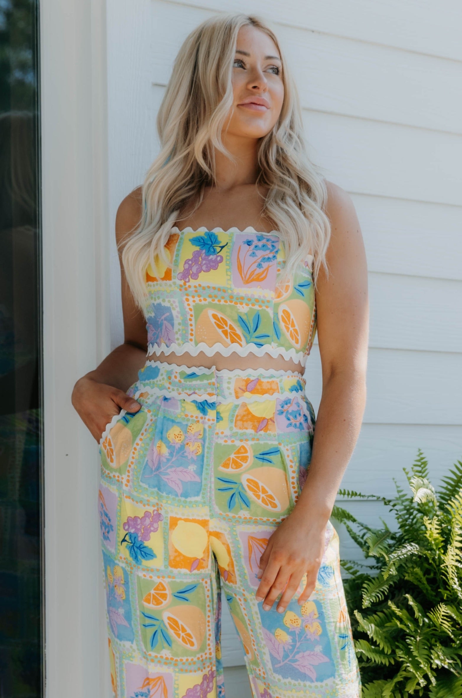 Stephanie Retro Ric Rac Tank - Final Sale 30% off in cart