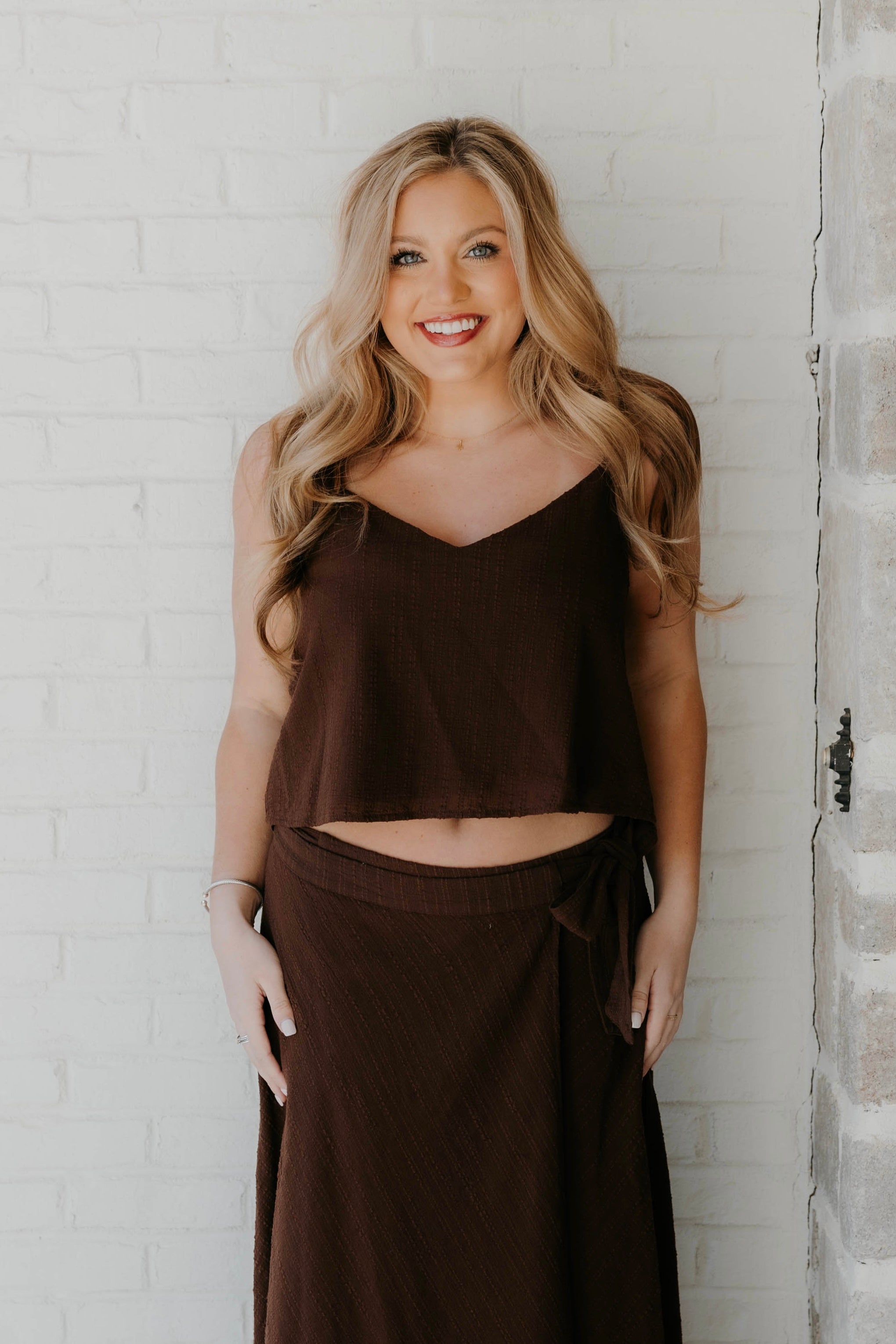 Z Supply Sabel Textured Cropped Tank