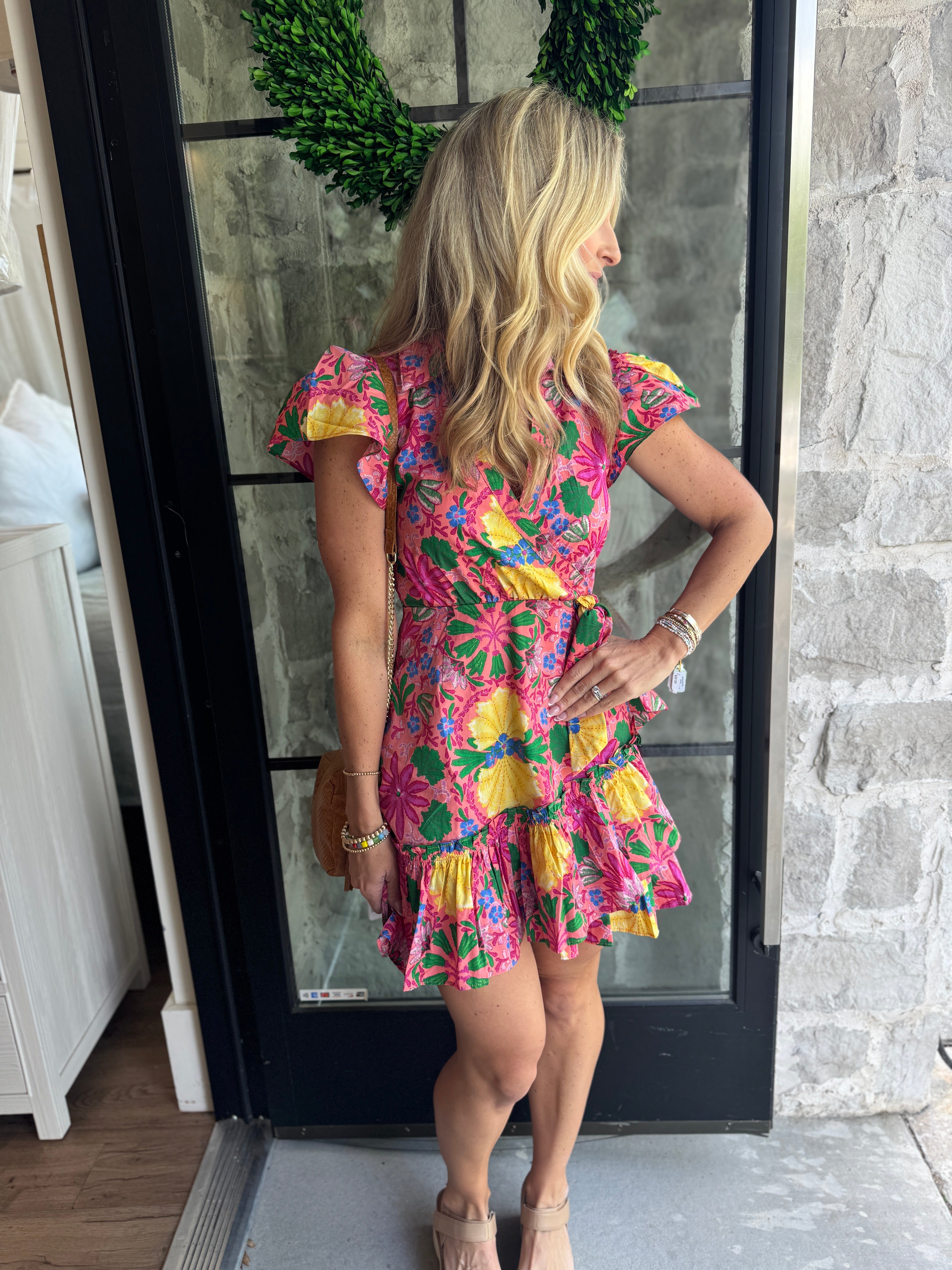 Jenna Floral Pattern Dress
