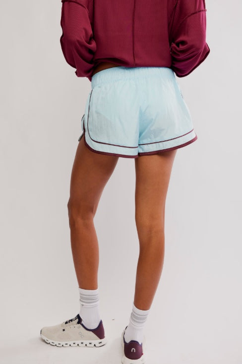 Free People Movement Varsity Blues Shorts