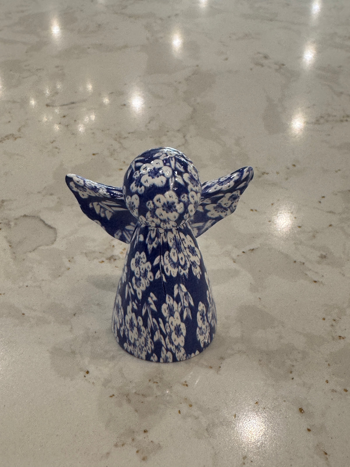 Blue & White Angel