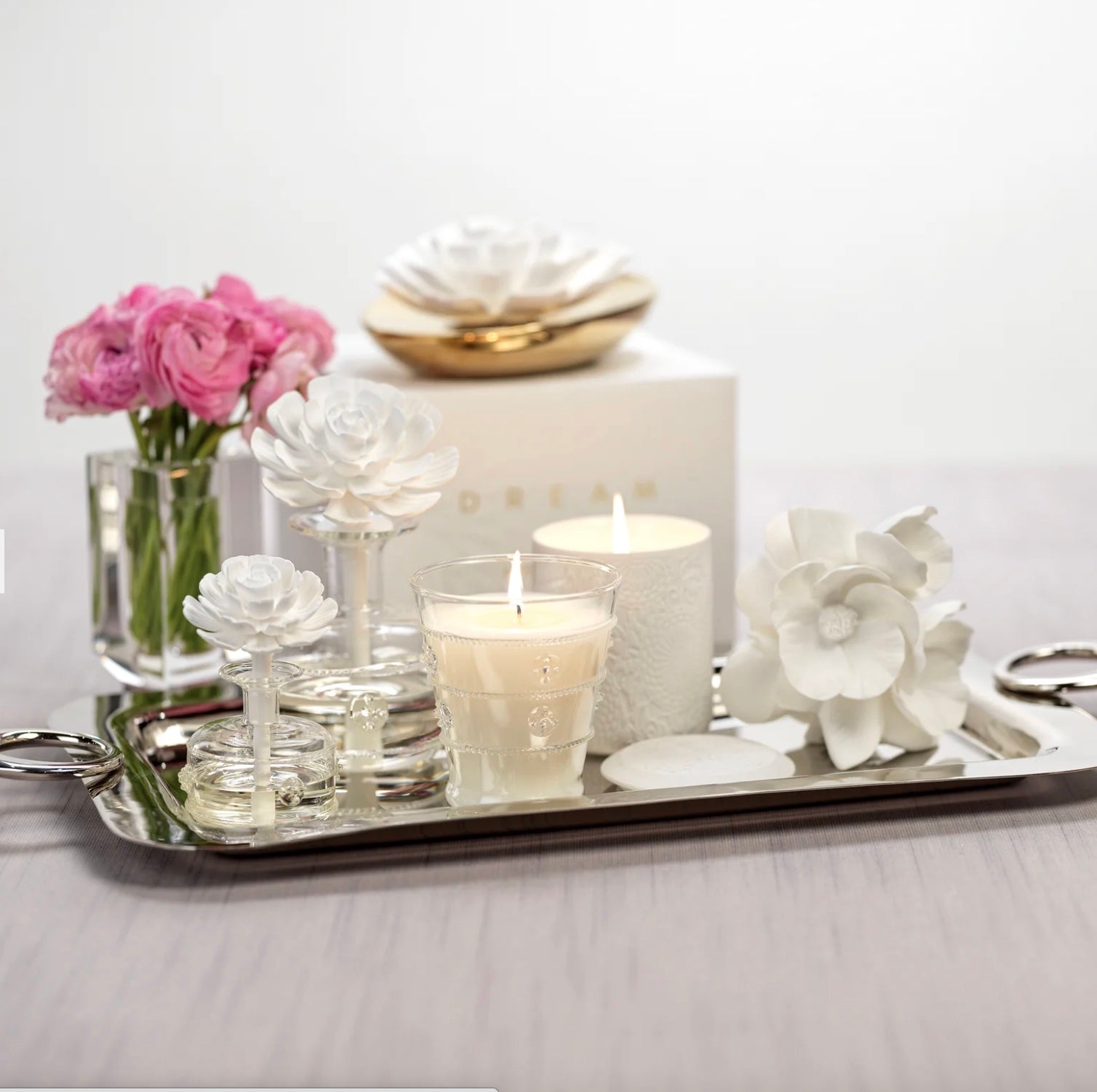 Cameo Porcelain Vases