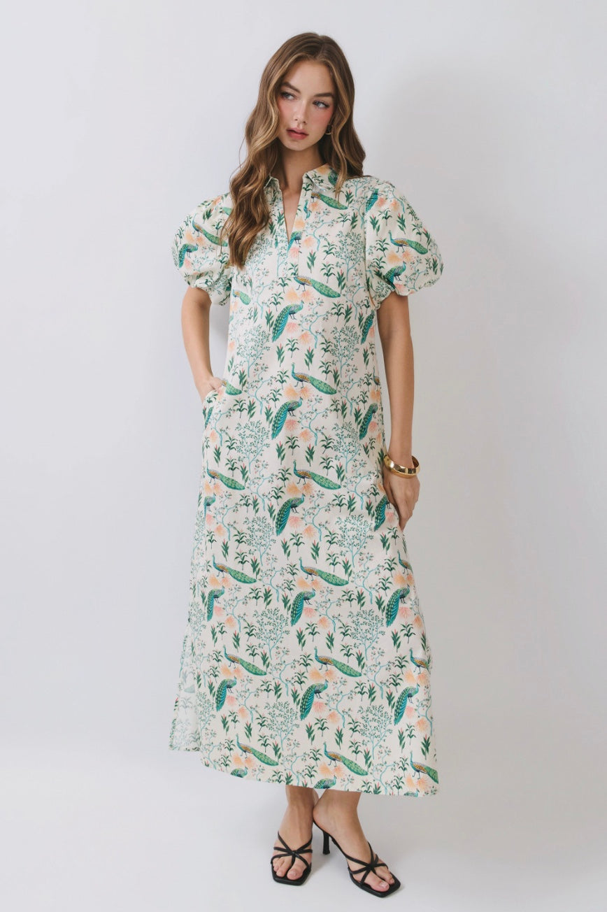 Penny Peacock Dress
