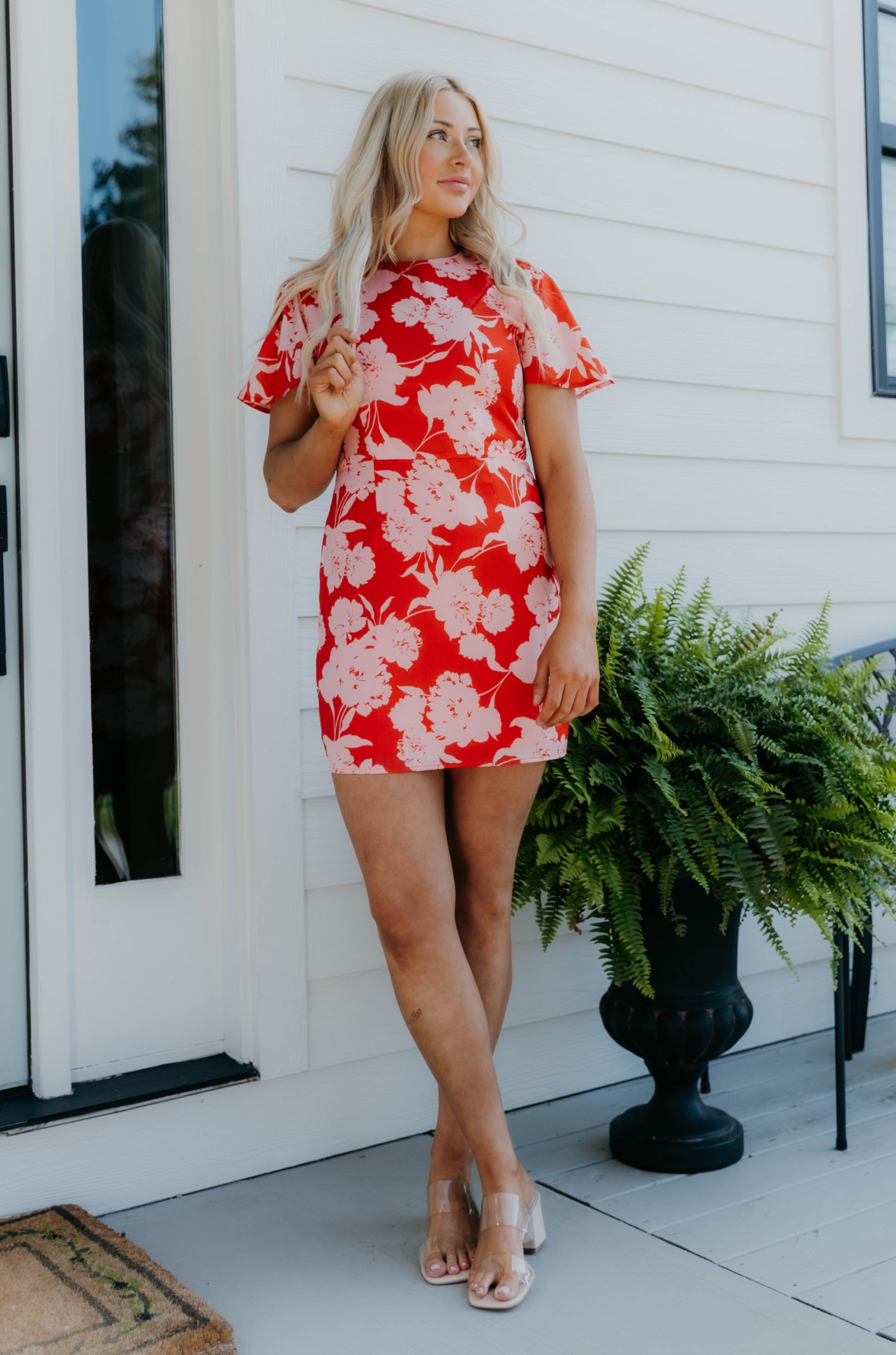 Danna Bell Sleeve Mini Dress - Final Sale 40% off in cart