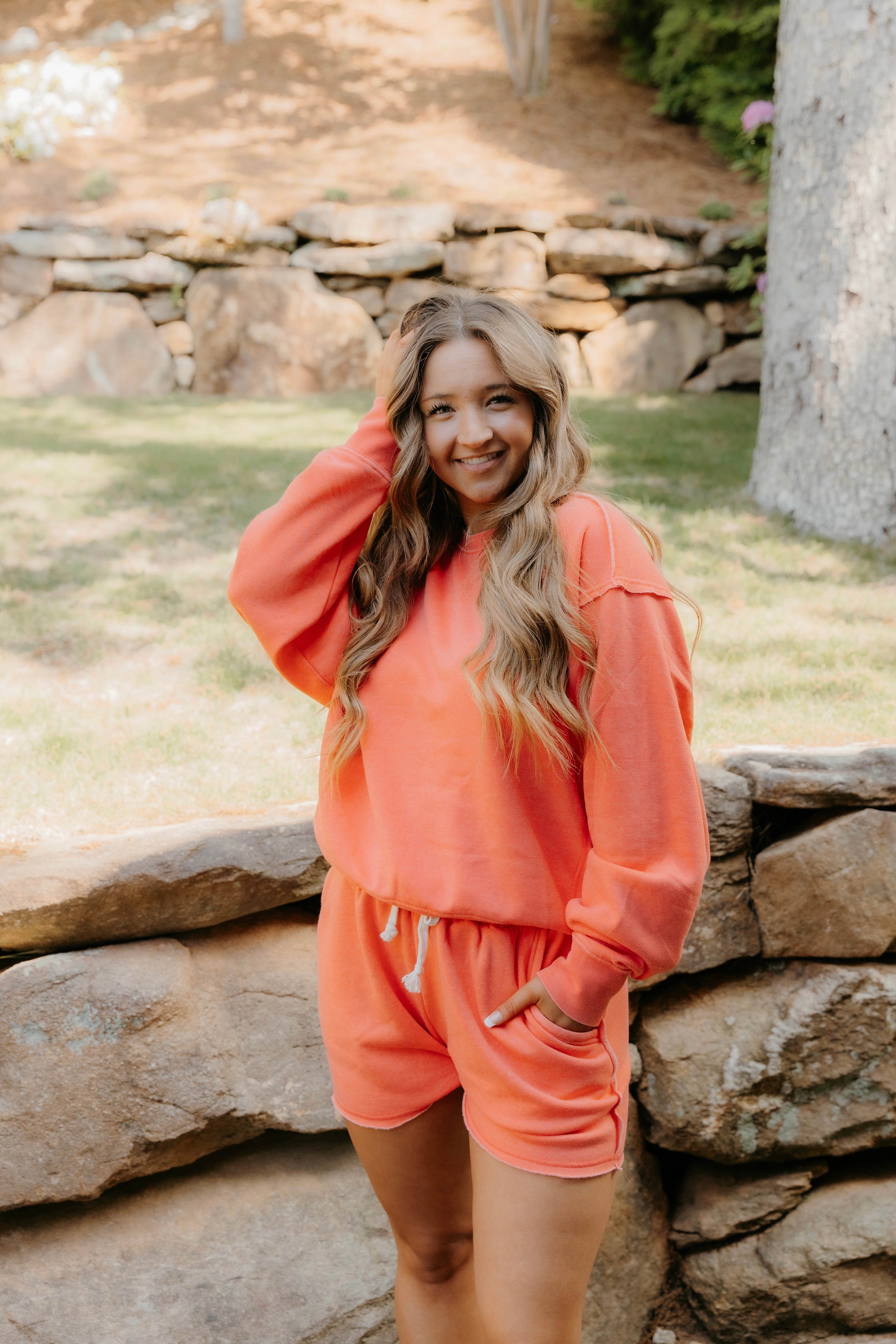 Cadence Seam Detail Sweatshirt