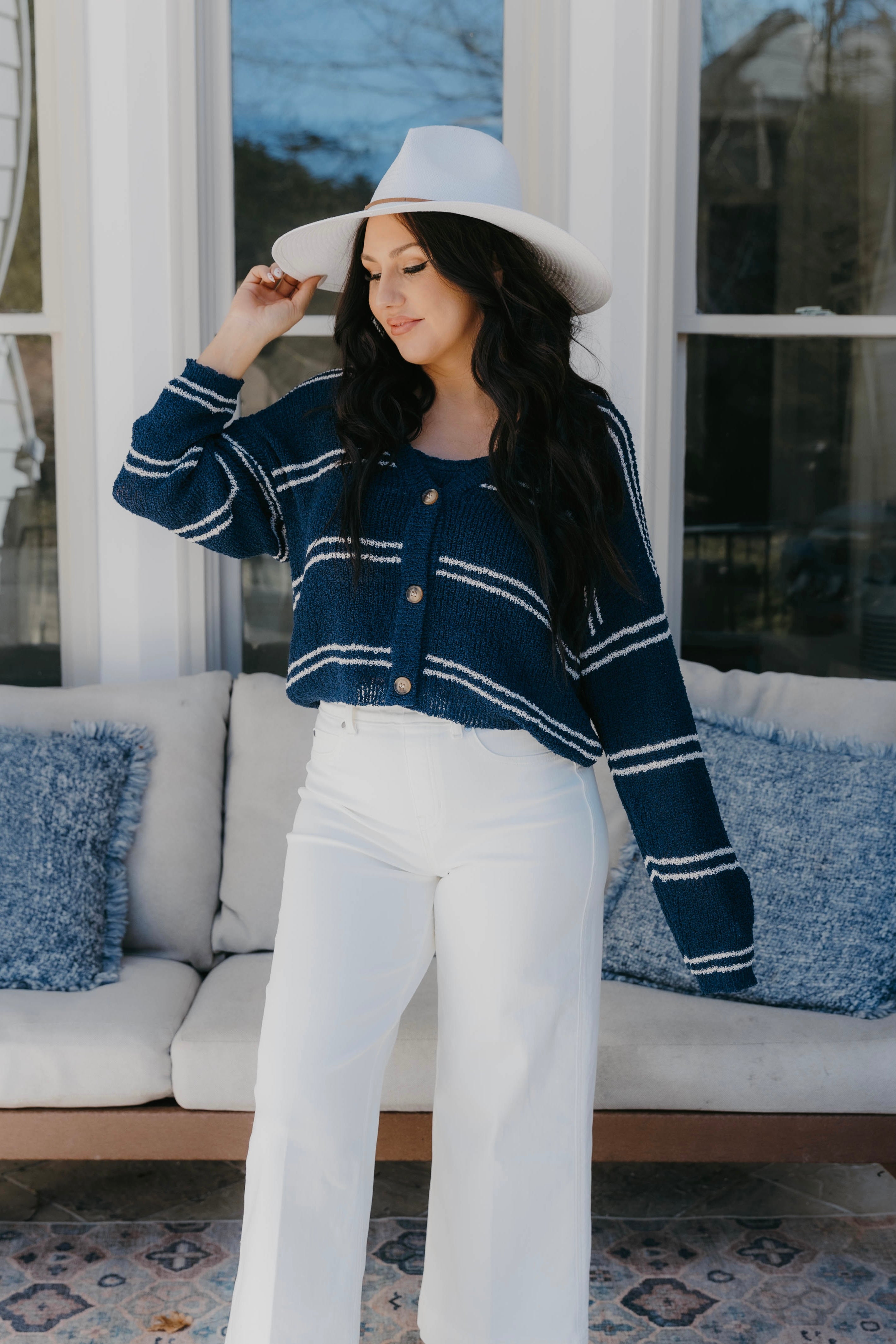 Pierre Striped Cardigan