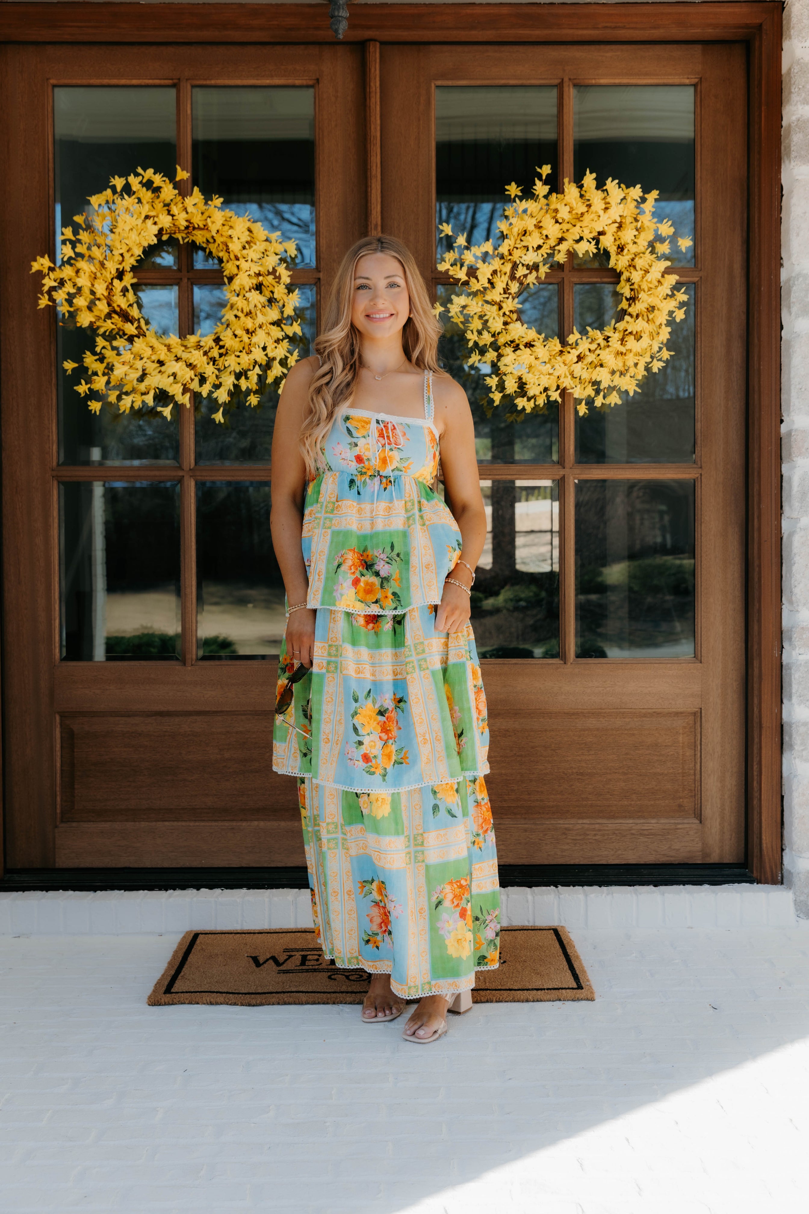 Show Me Your Mumu Peyton Midi Dress