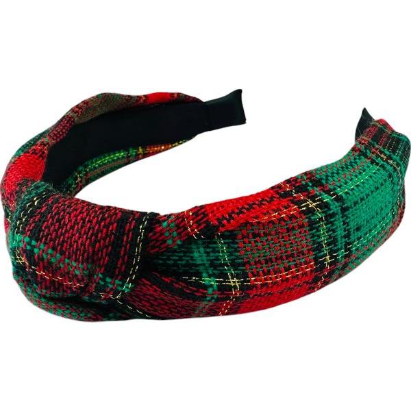 Christmas Plaid Headband