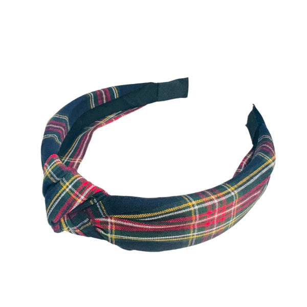 Christmas Plaid Headband