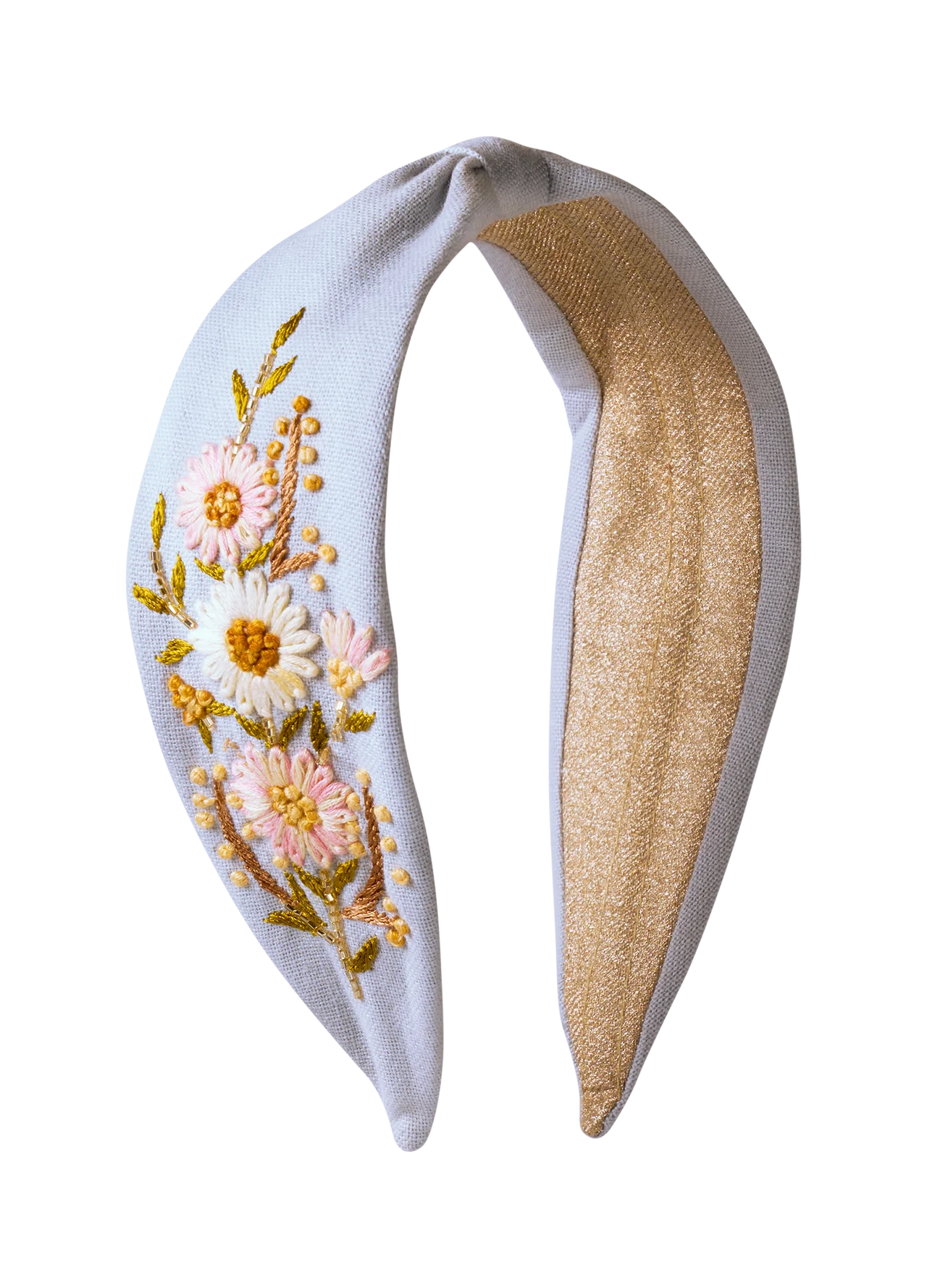 Perfect Posie Embroidered Headband