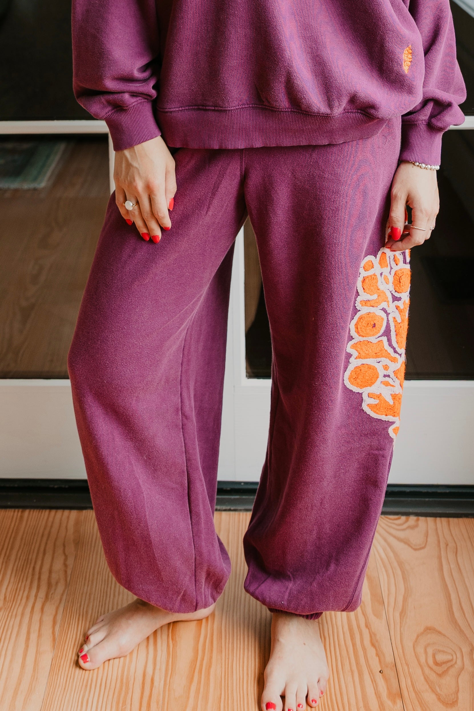 Free People All Star Embroidered Pants