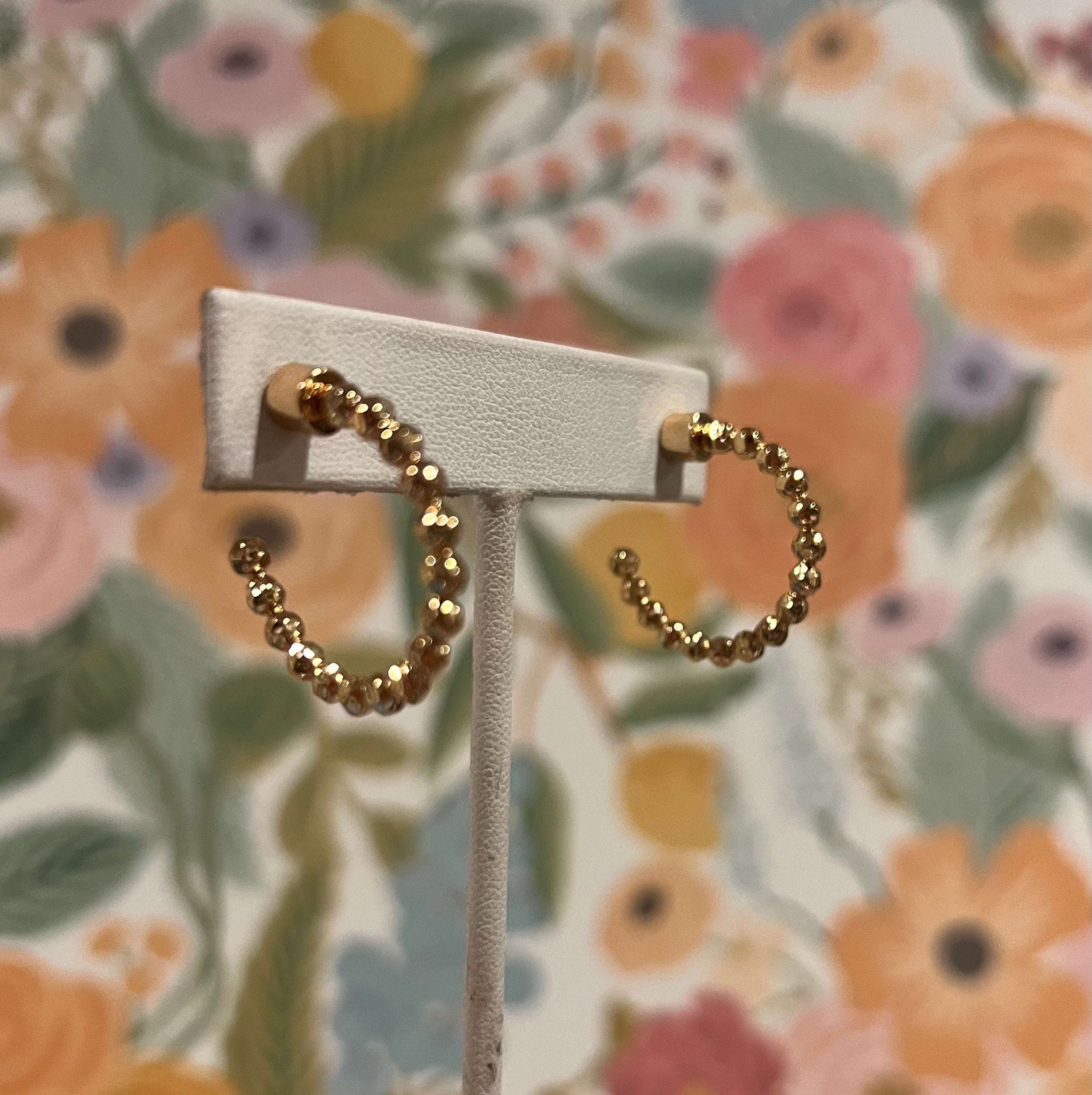 Lindsey Gold Hoop