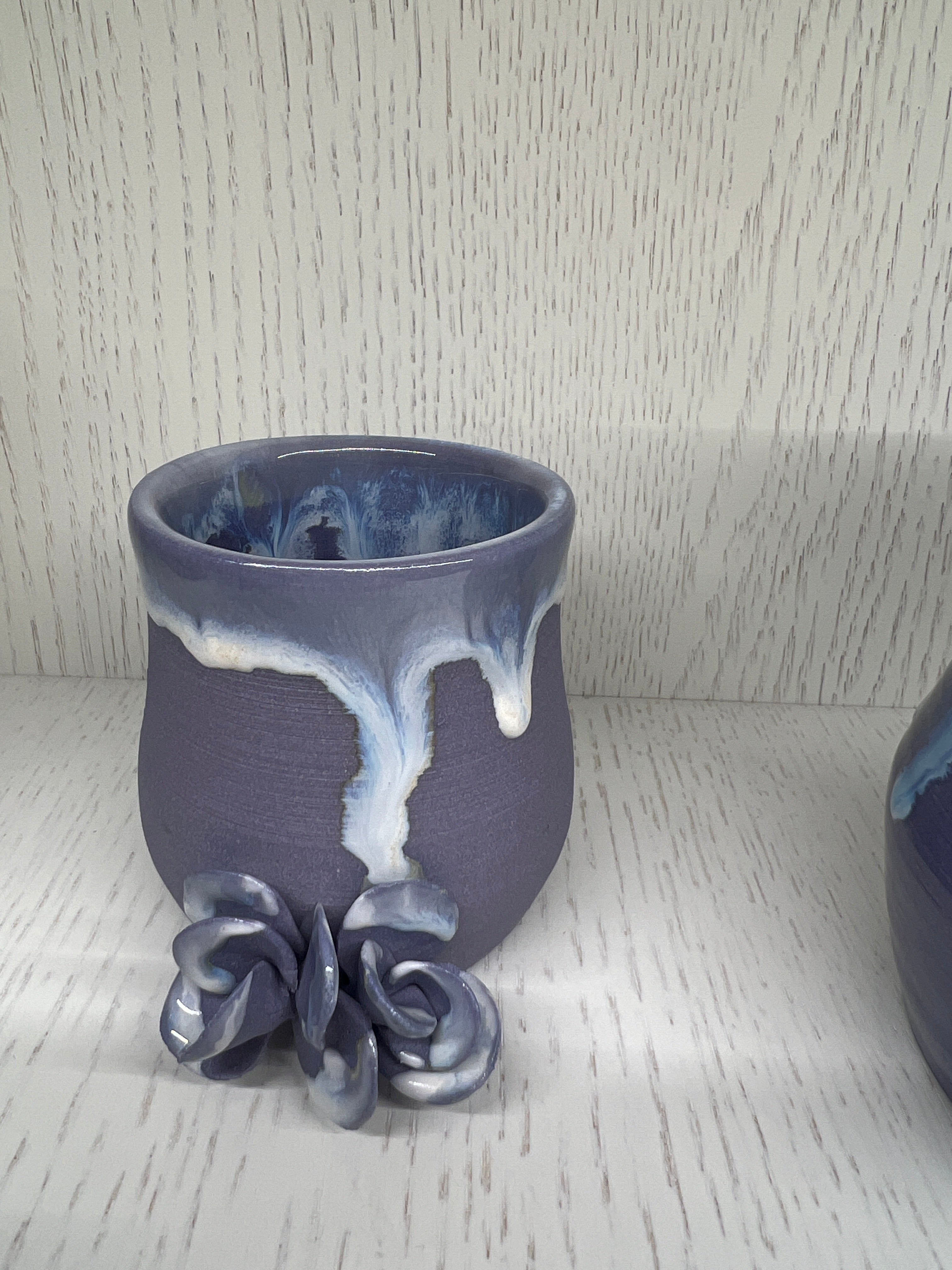 Alex Clay Original Purple Vases