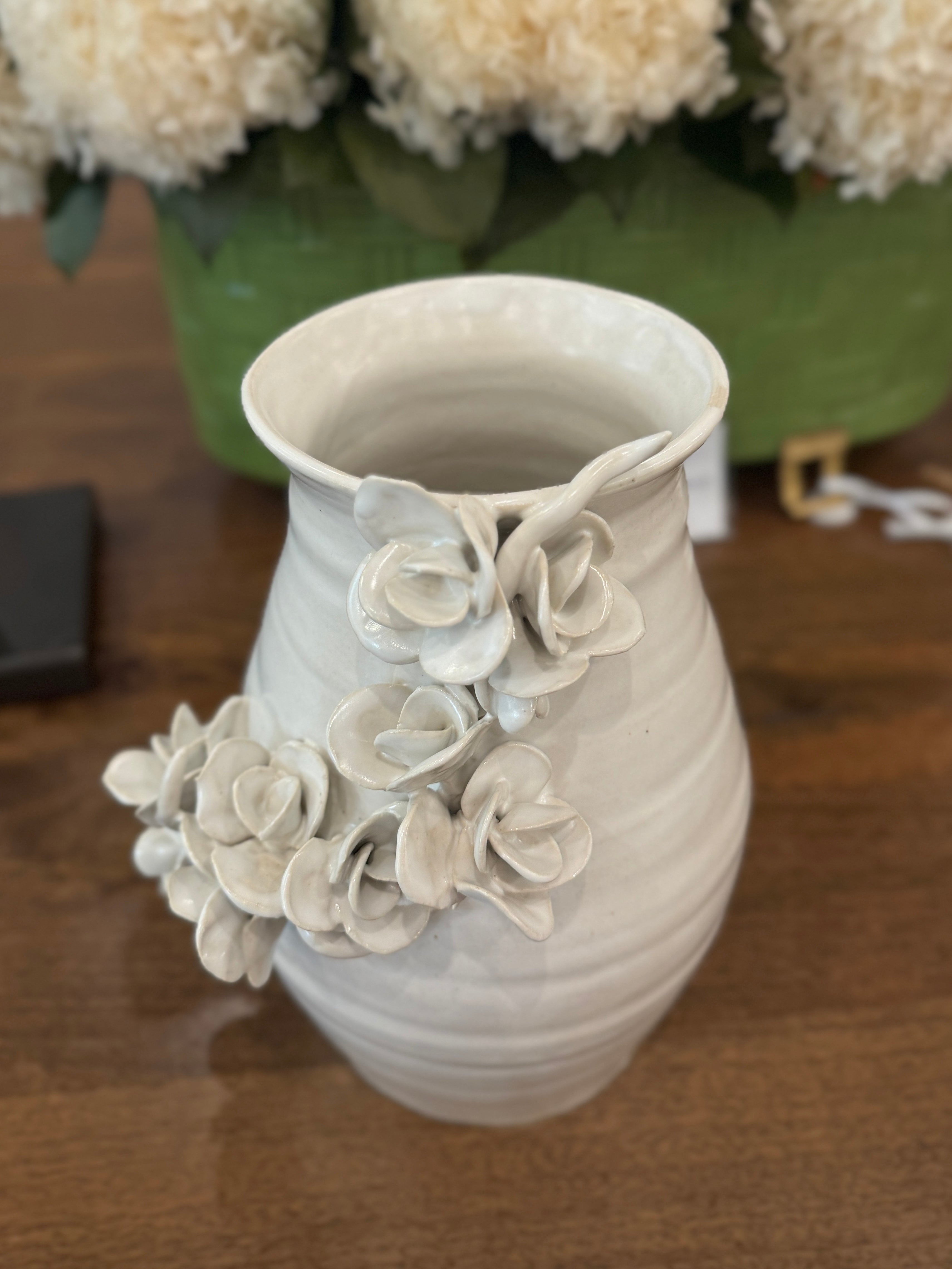 Alabaster Flower Vase - Alex Clay Original