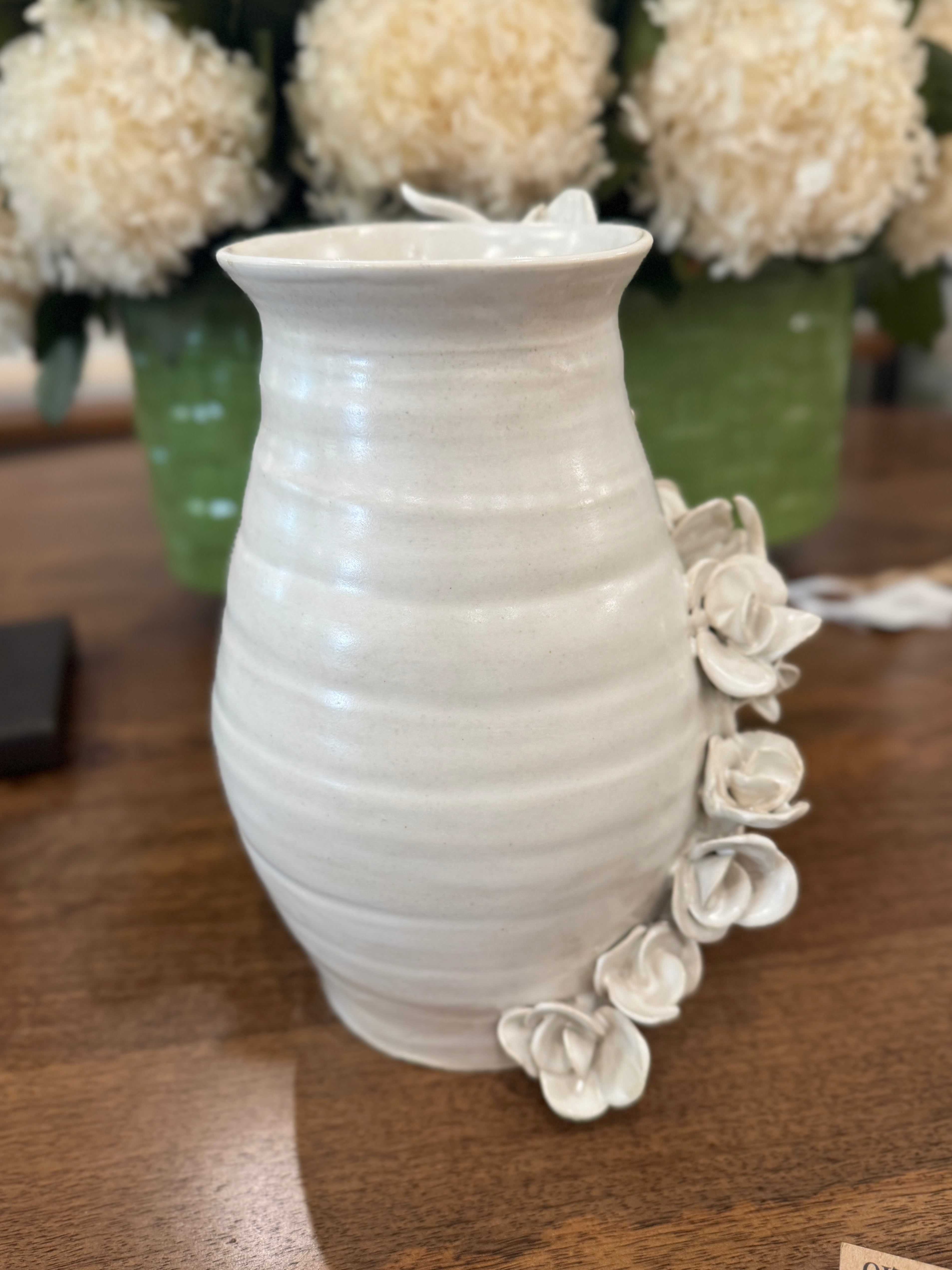 Alabaster Flower Vase - Alex Clay Original