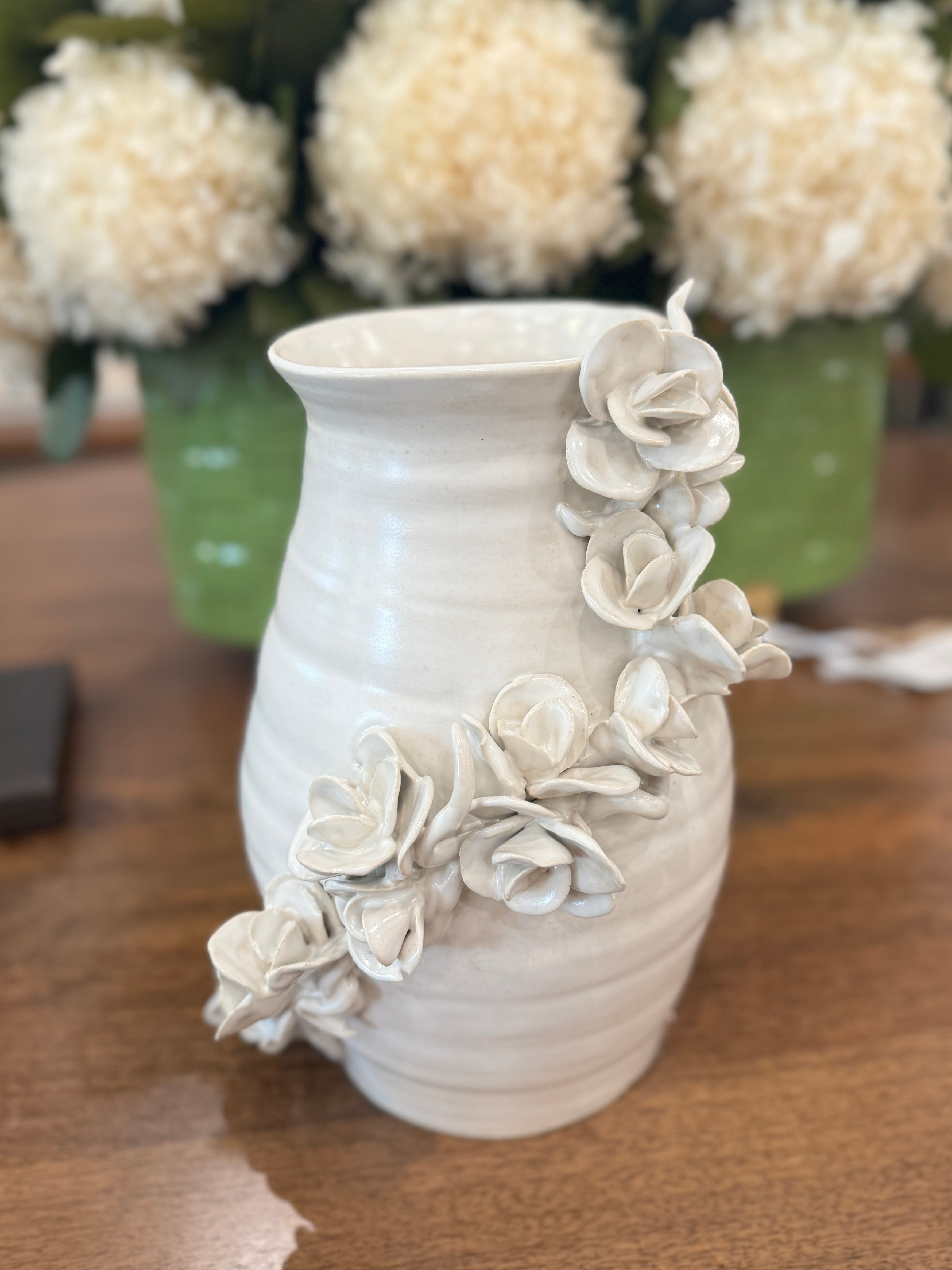 Alabaster Flower Vase - Alex Clay Original