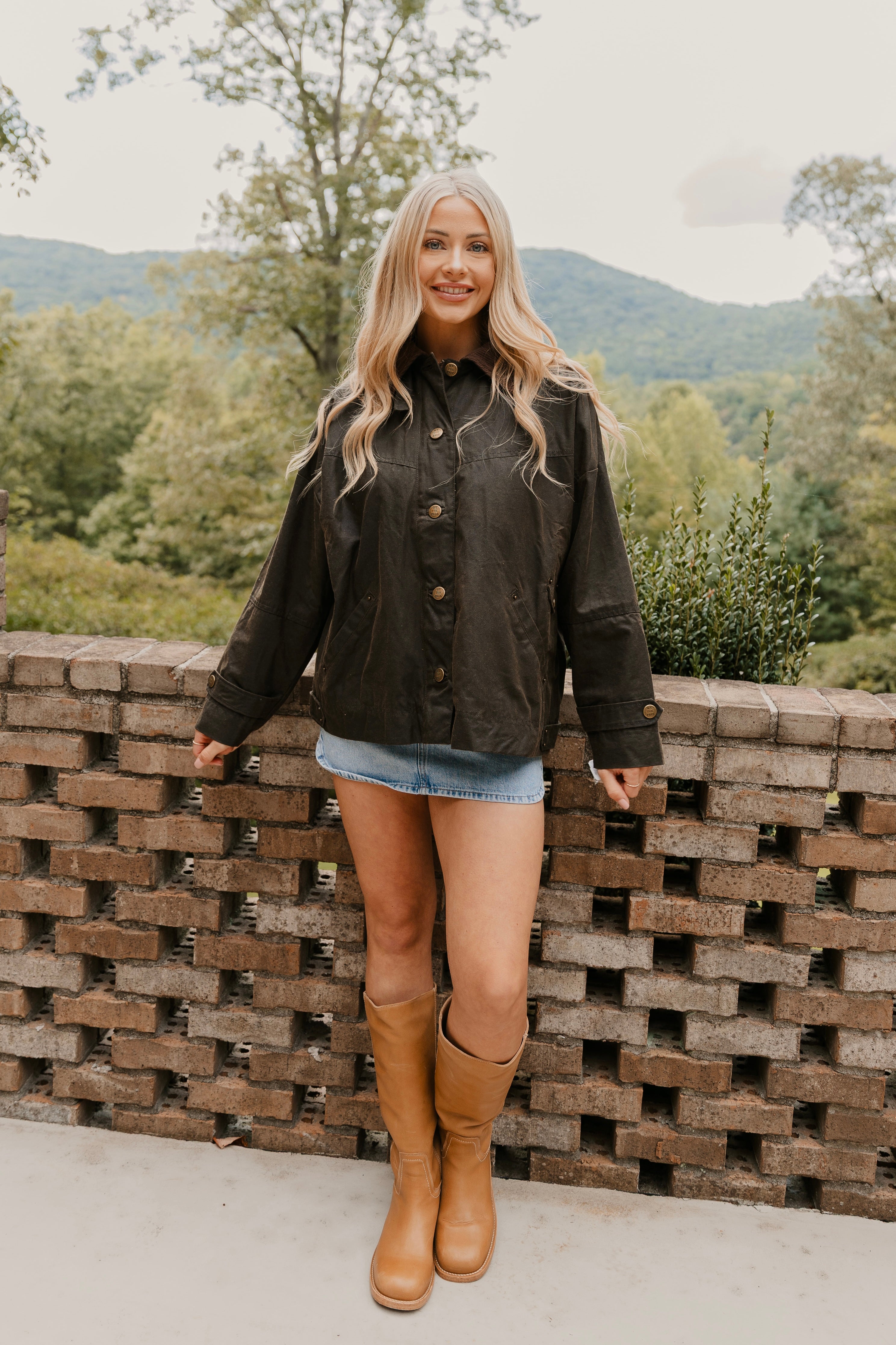 Free People Cori Waxed Jacket