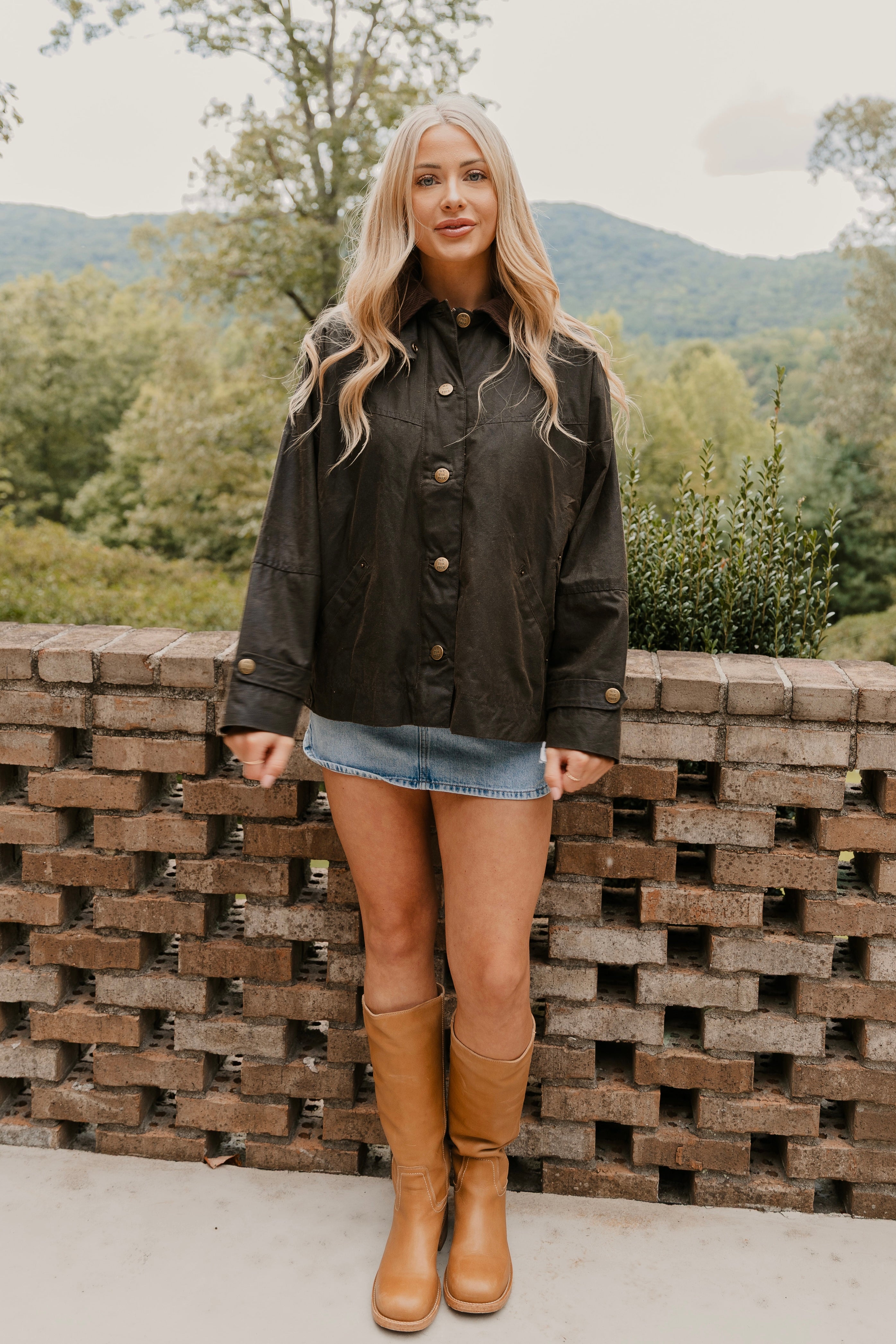 Free People Cori Waxed Jacket