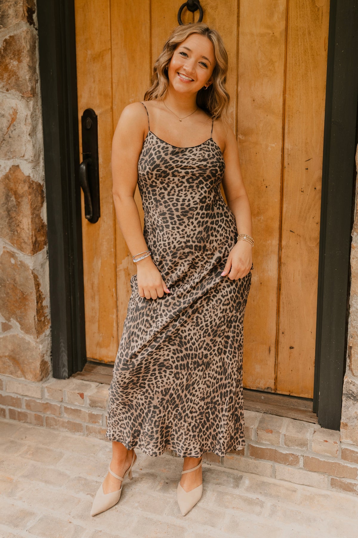 knee length dresses for ladies Chui Sequin Leopard-Print Bodycon Midi Dress – Black main image 0