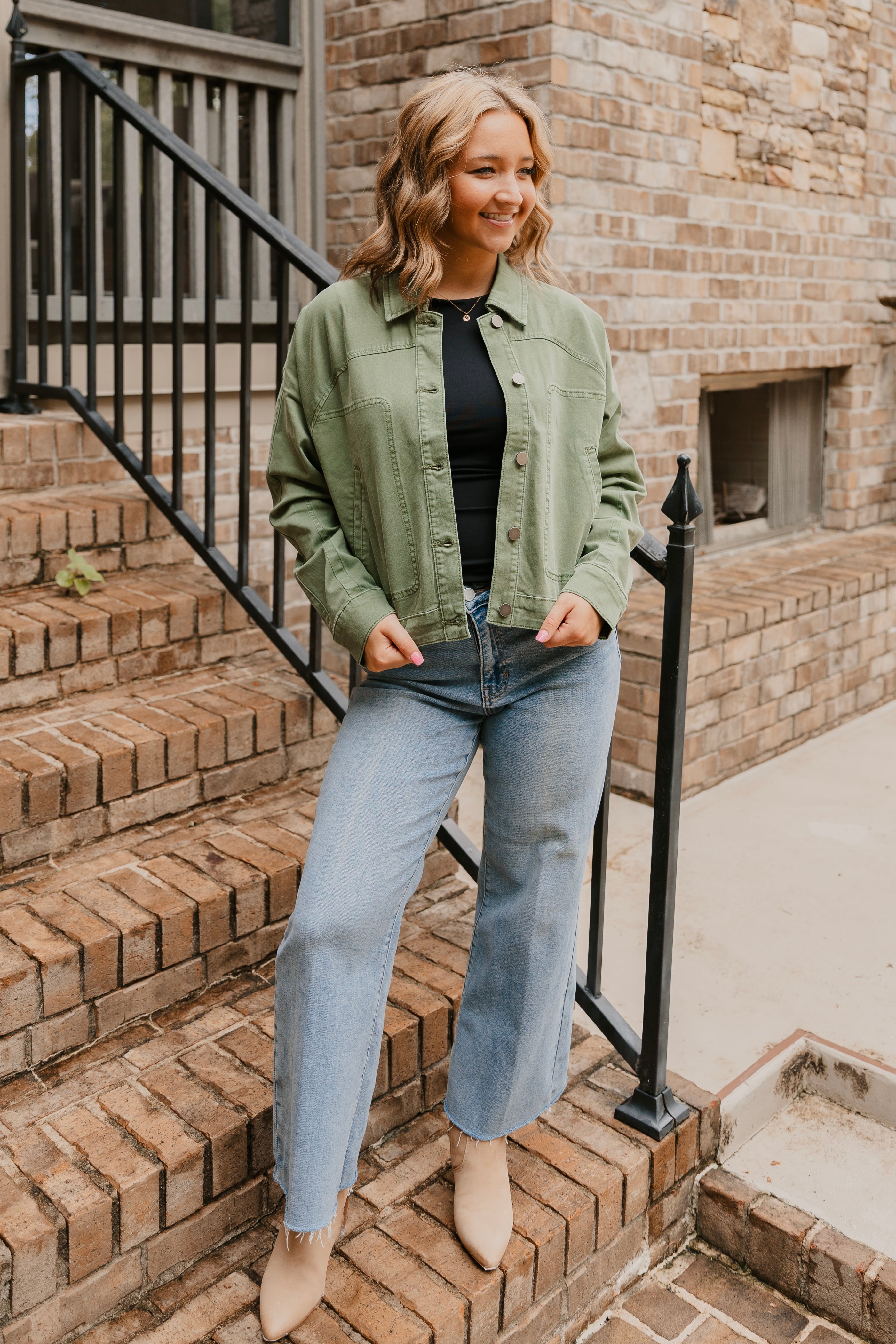 Tribal Comfort Stretch Raglan Sleeve Jacket
