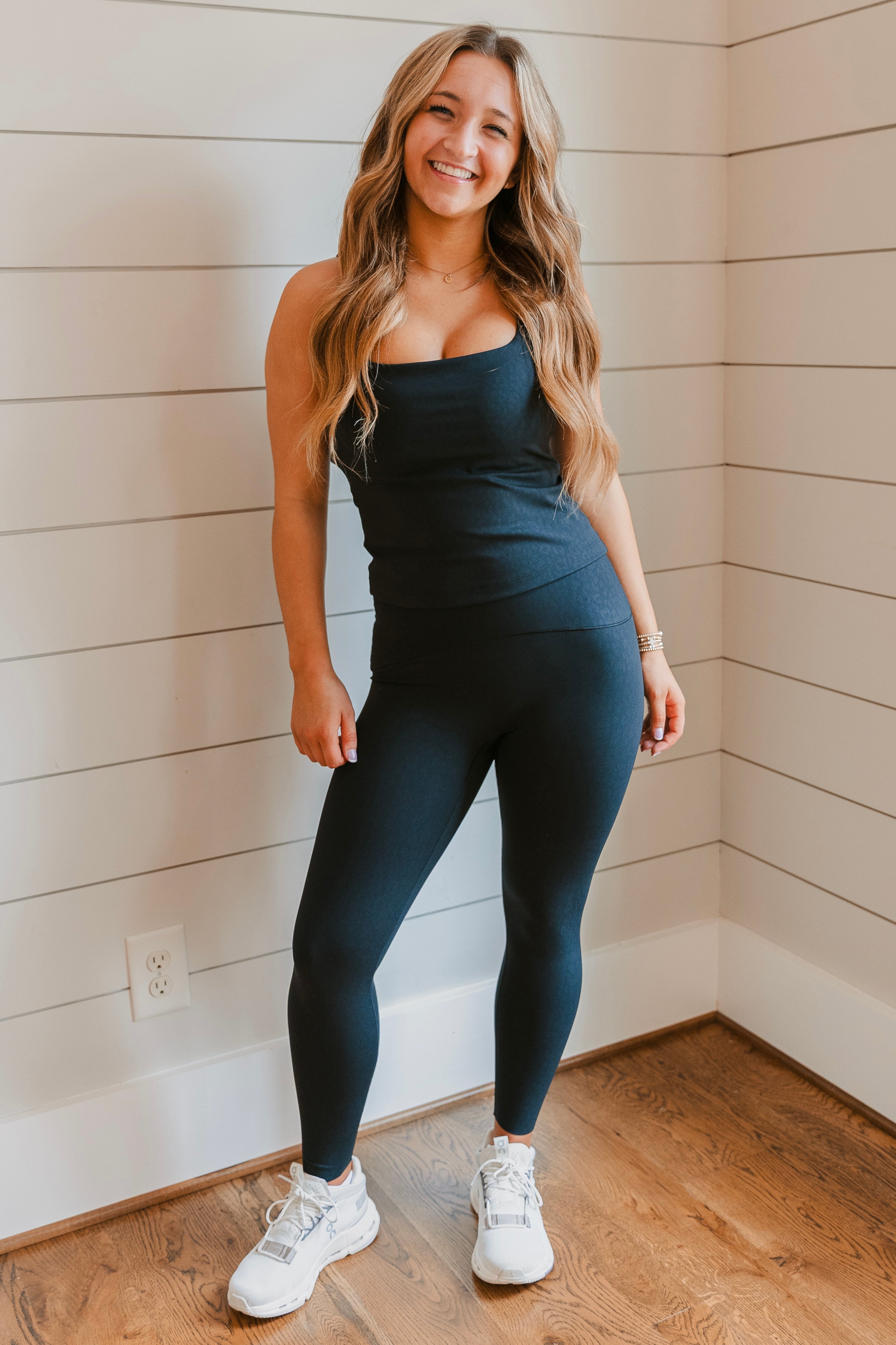 SPANX Booty Boost Active Embossed 7/8 Leggings
