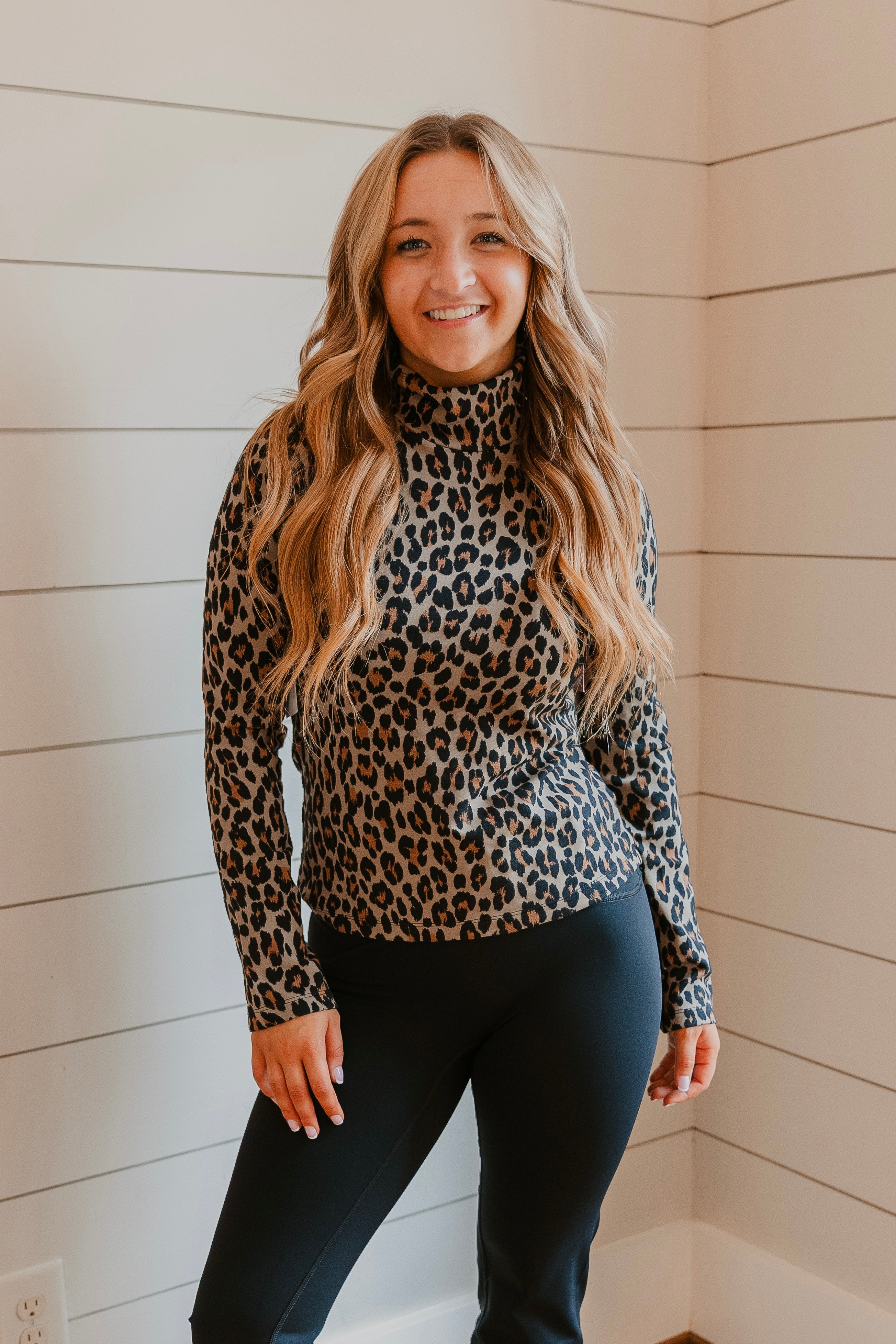 SPANX Turtleneck Long Sleeve Top