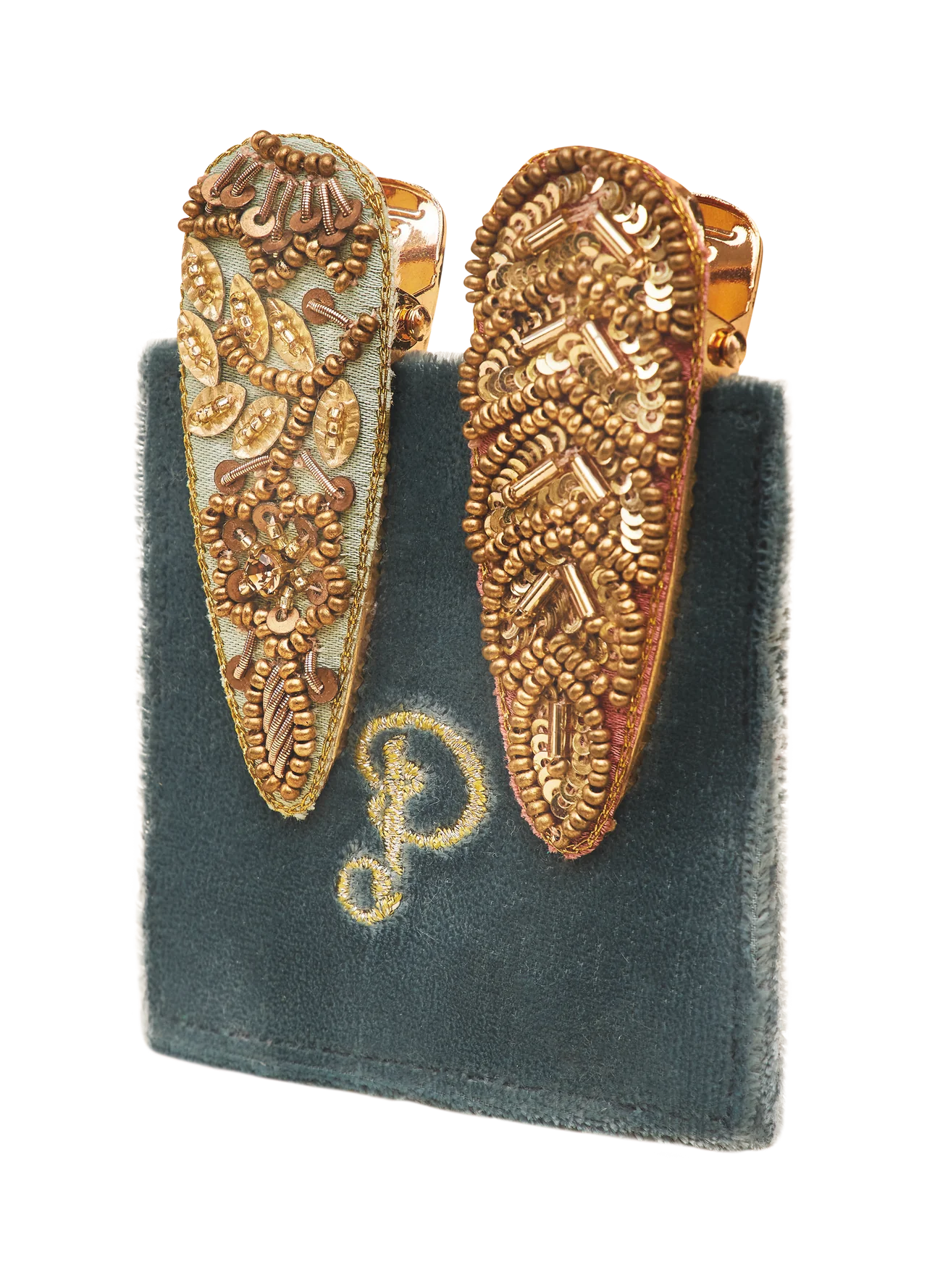 Jewelled Hair Clips Set