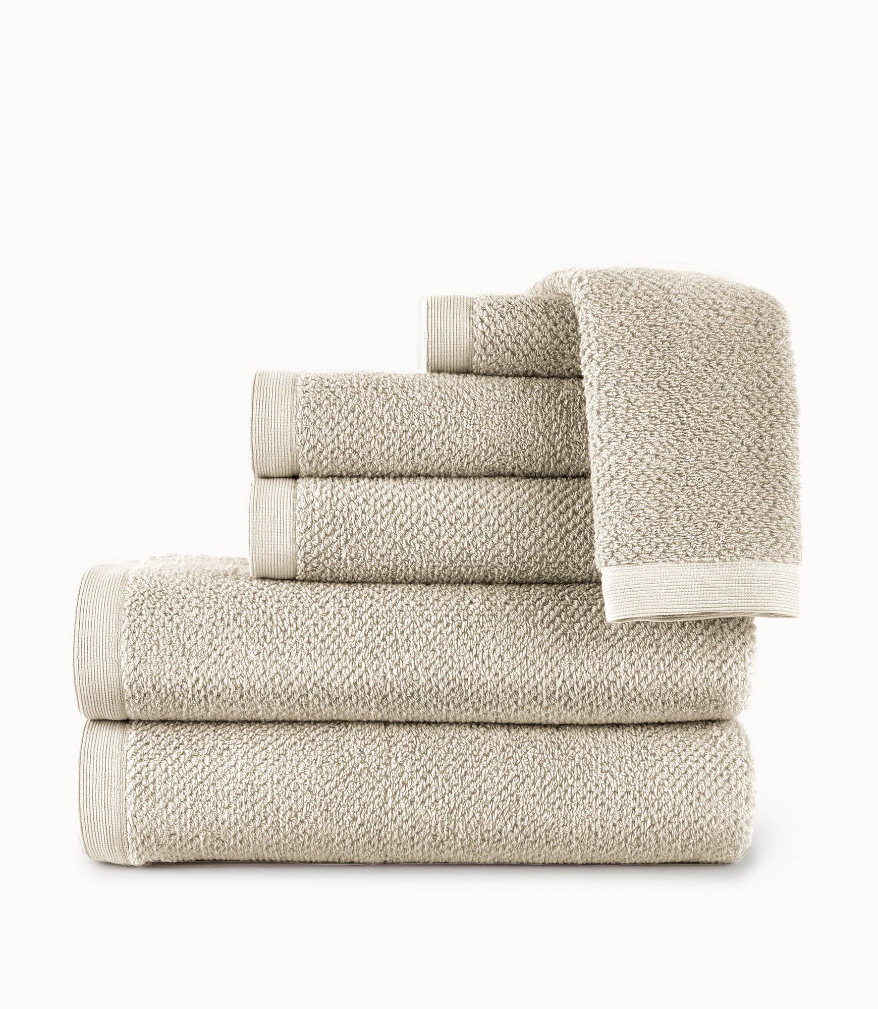 Jubilee Textured Bath Towel Bundle - 6 Piece