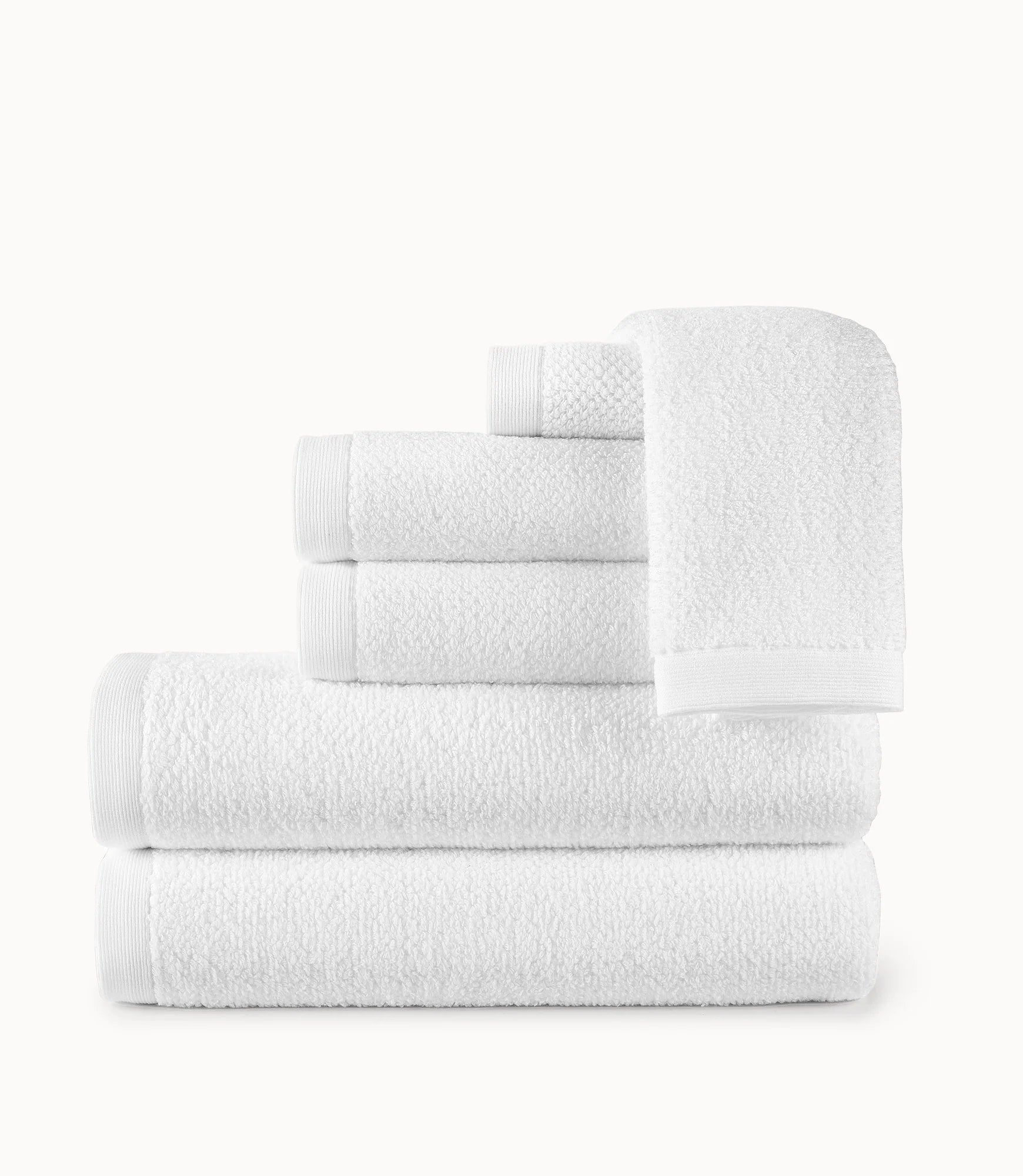 Jubilee Textured Bath Towel Bundle - 6 Piece