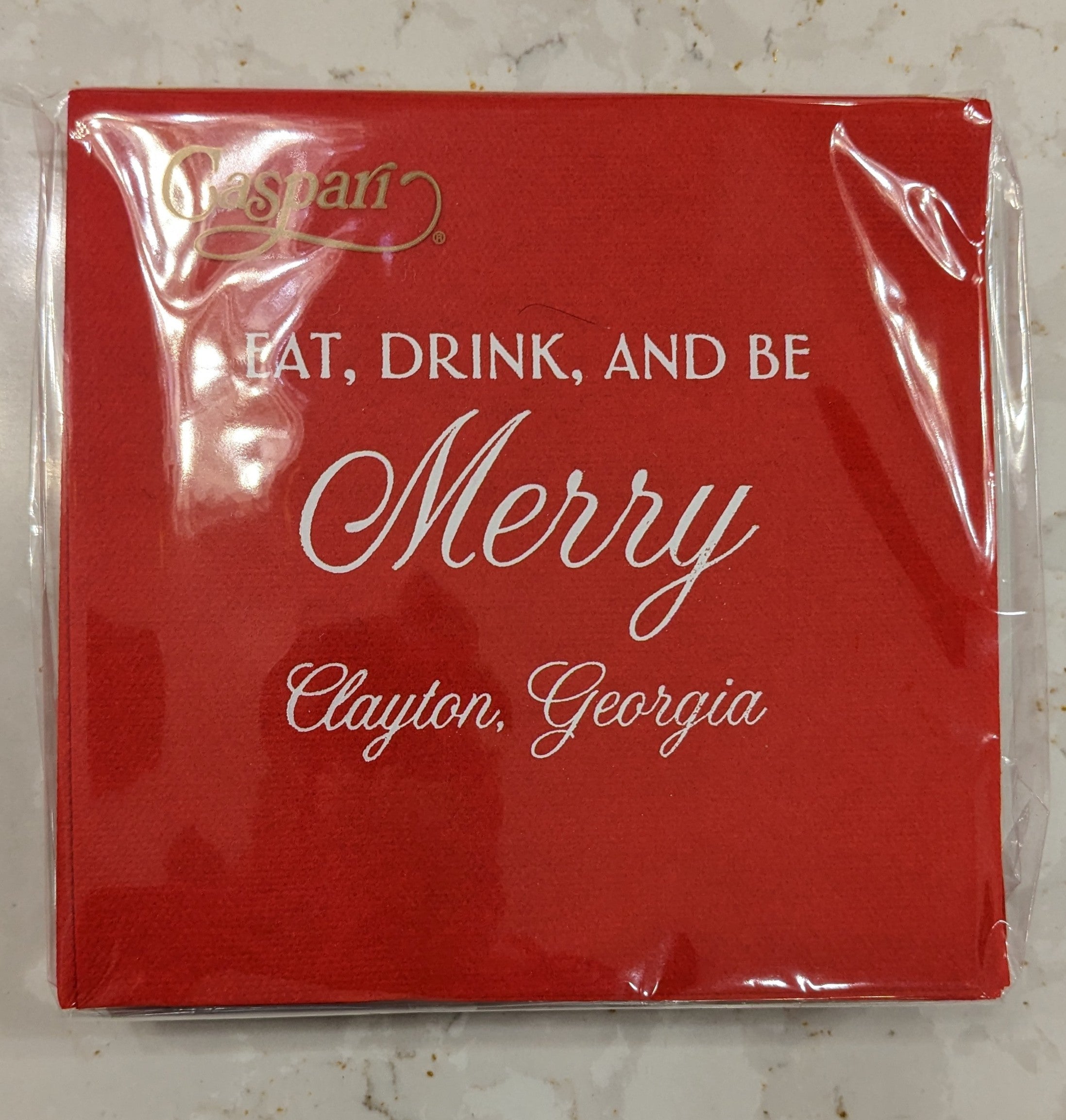 Be Merry Clayton Paper Linen Blend Napkins