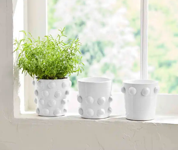 Beaded Pot