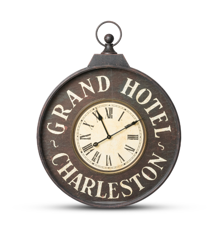 Grand Hotel Charleston Wall Clock