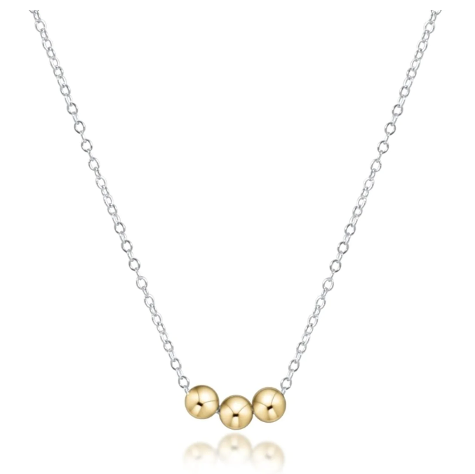 E Newton 16" Necklace Joy - Mixed Metal